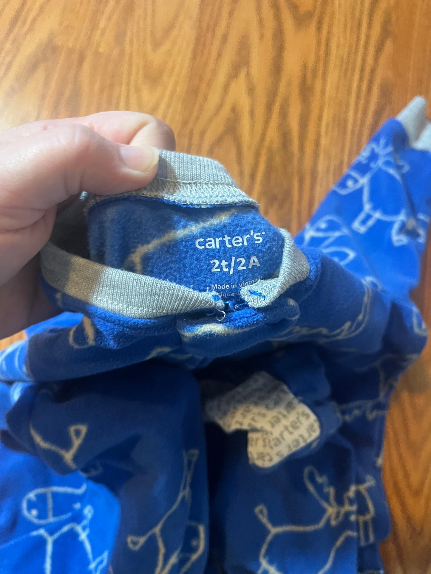 2t Carters fleece sleeper