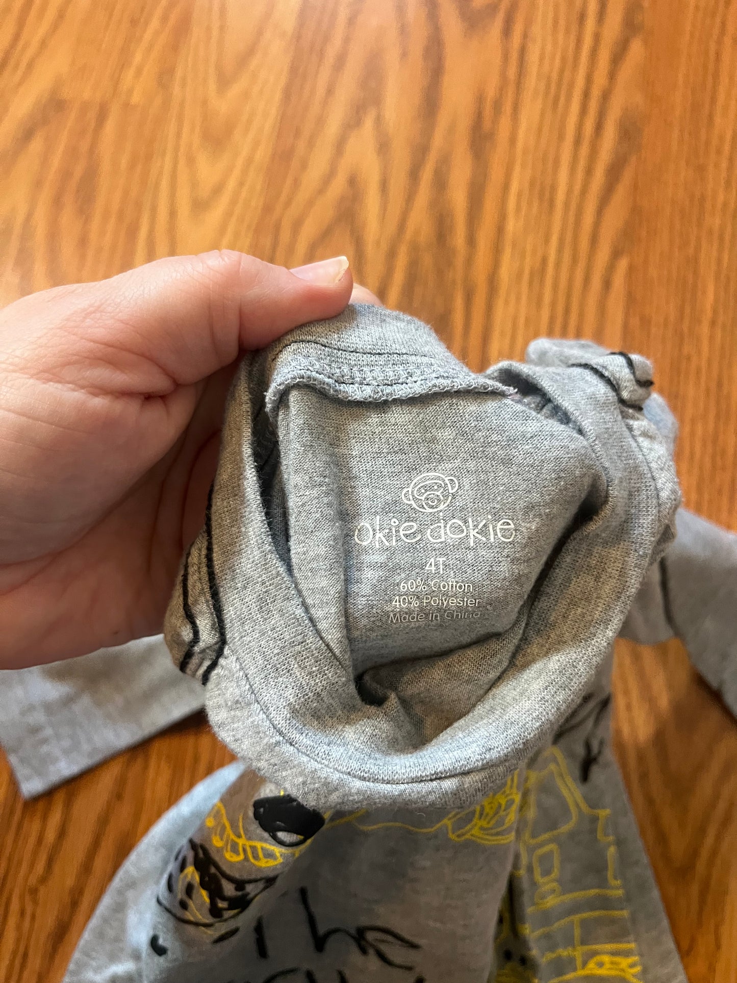 4t Okie Dokie Long sleeve top