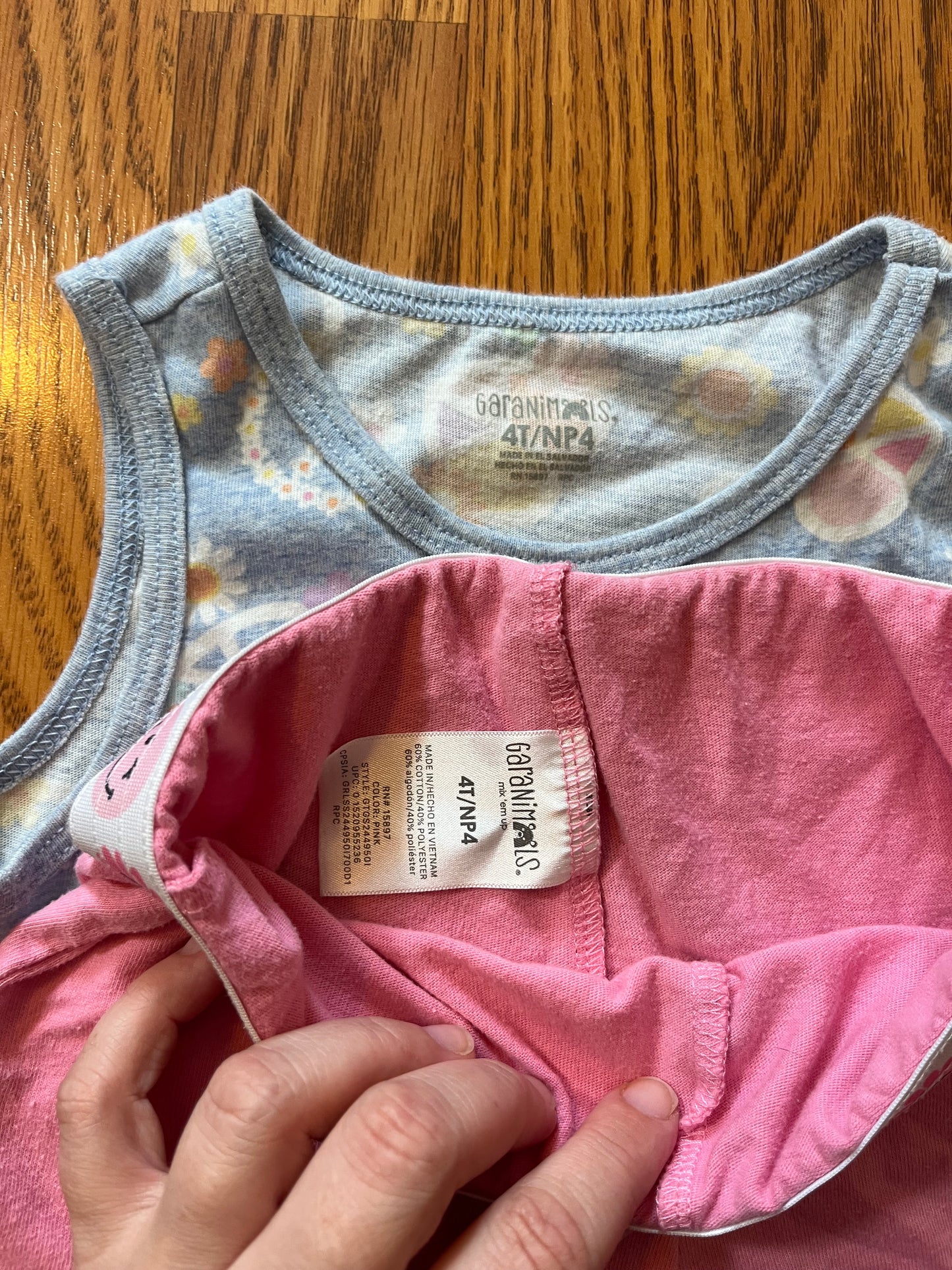 4t Garanimals girls summer outfit