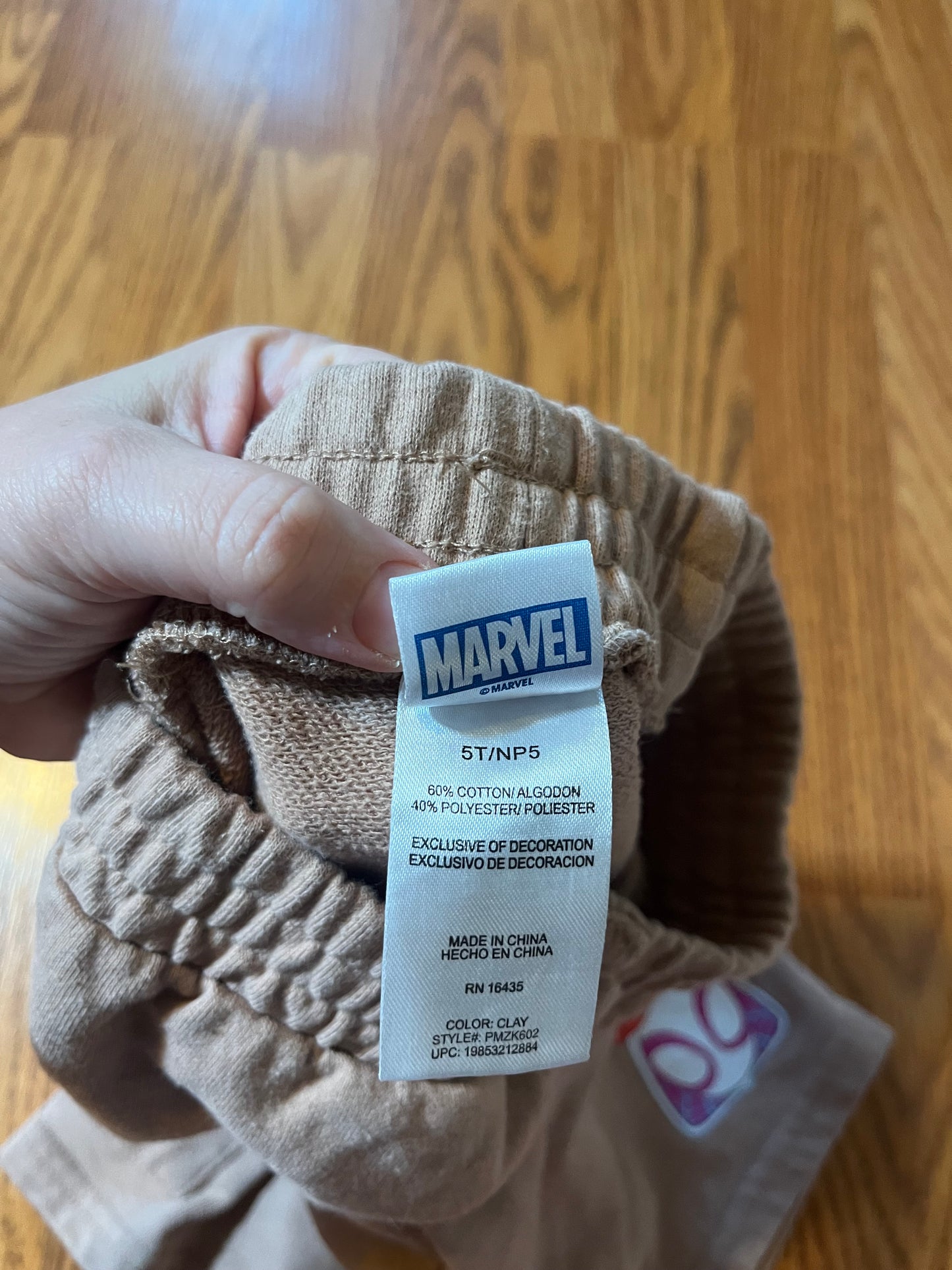 5t Marvel Spiderman shorts