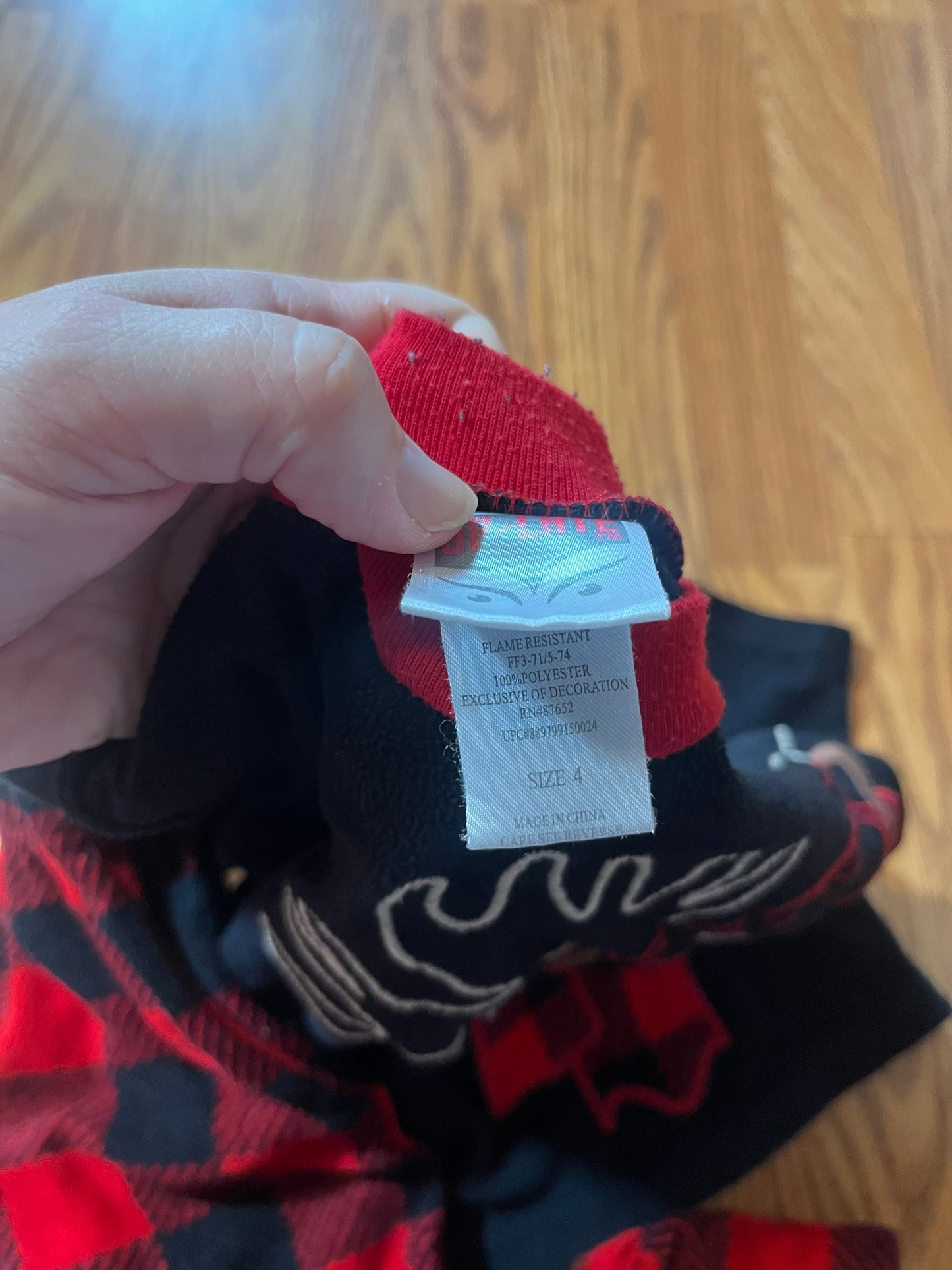 4t Fleece boys pj set