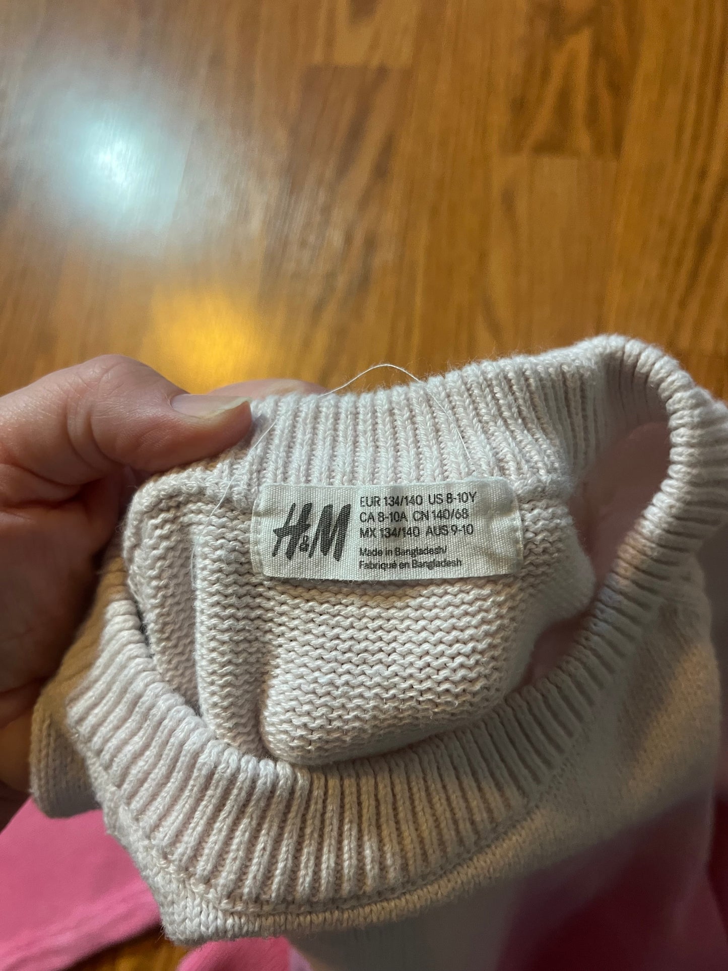 H&M girls sweater size 8