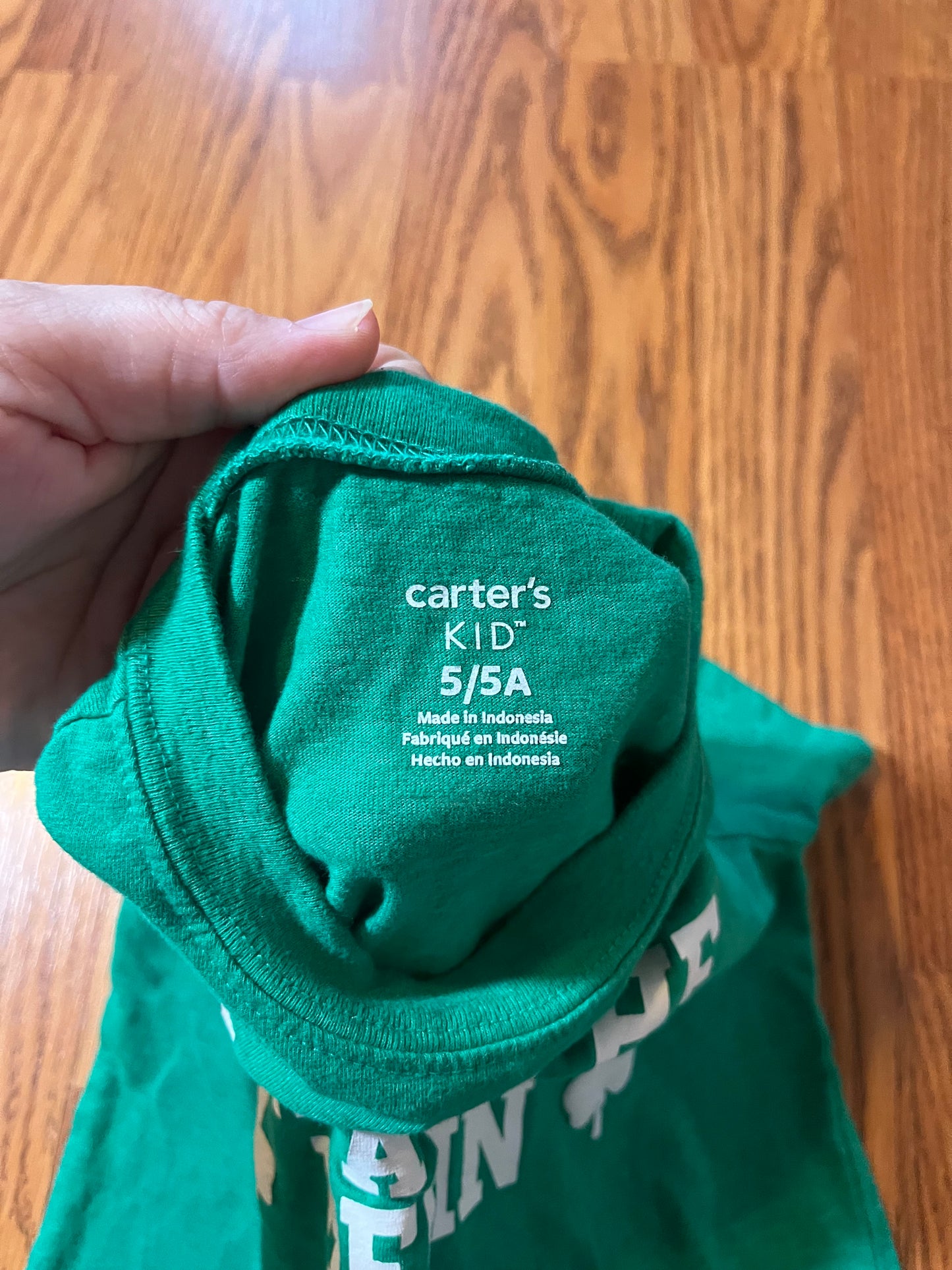 5t Boys Carters tshirt