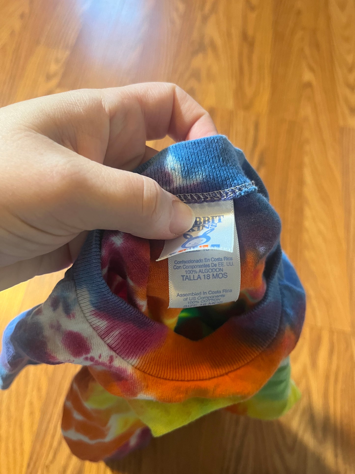 18 months Tye Dye Romper