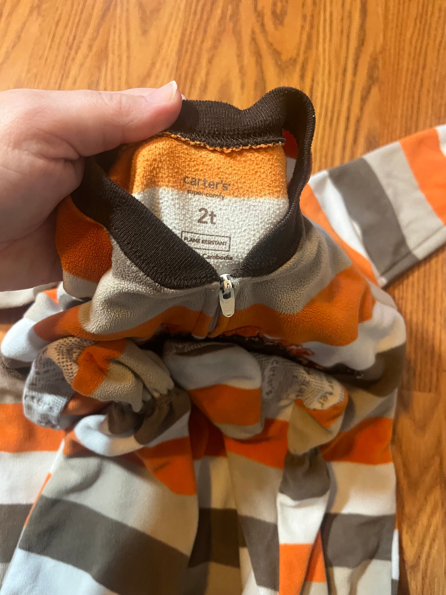 2t Carters Fleece sleeper