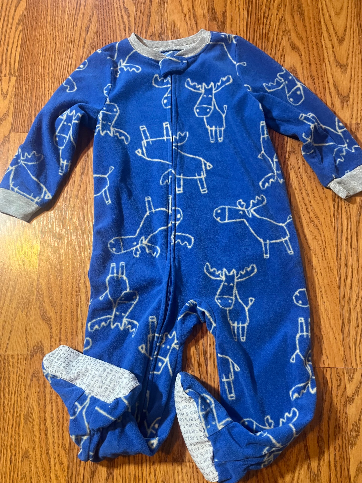 2t Carters fleece sleeper