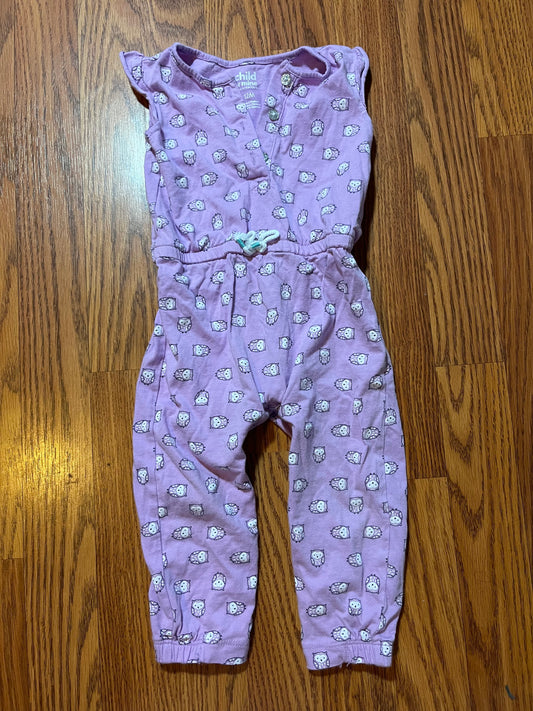 12 months Carters romper (owl print)