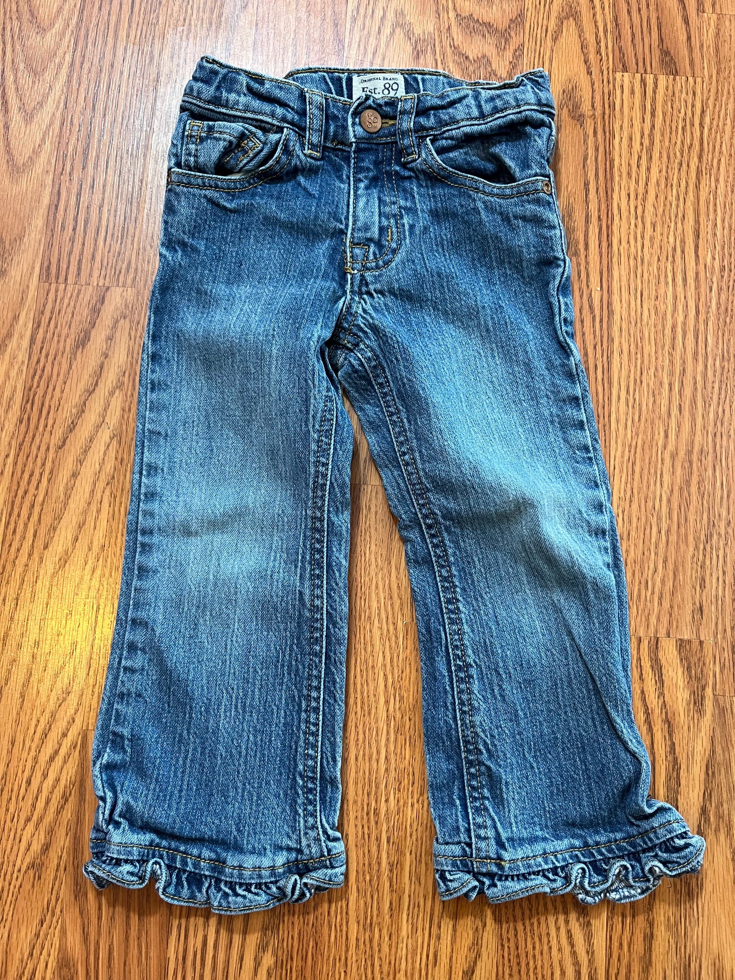 4t peanut&ollie tops and 4t childrens place adjustable waist jeans