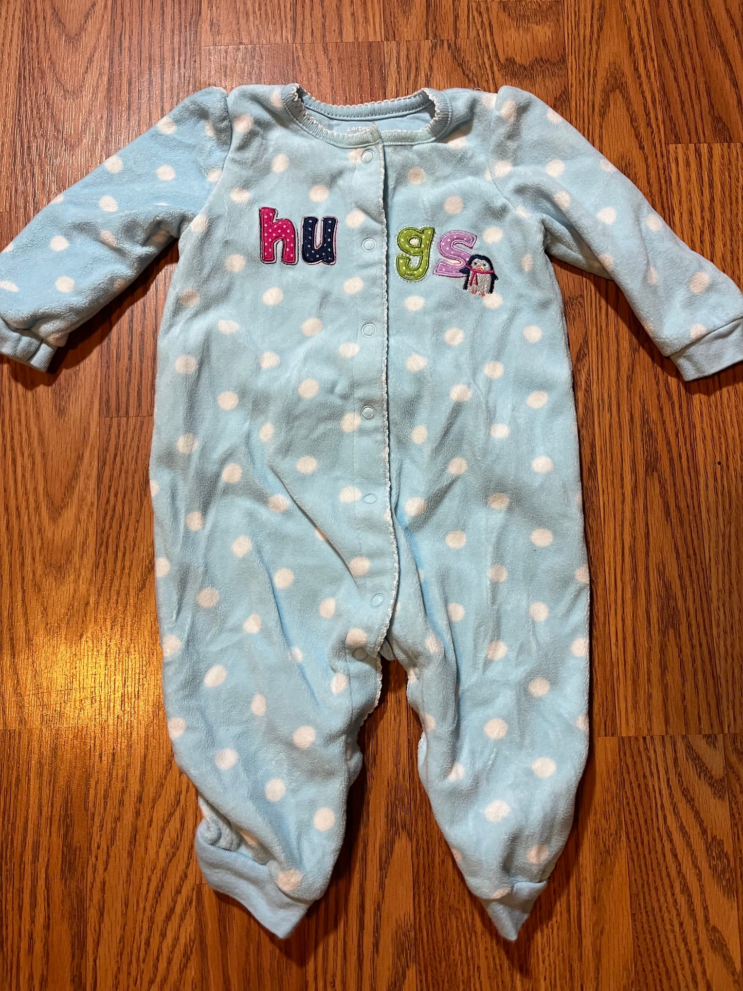 9 months carters fleece sleeper