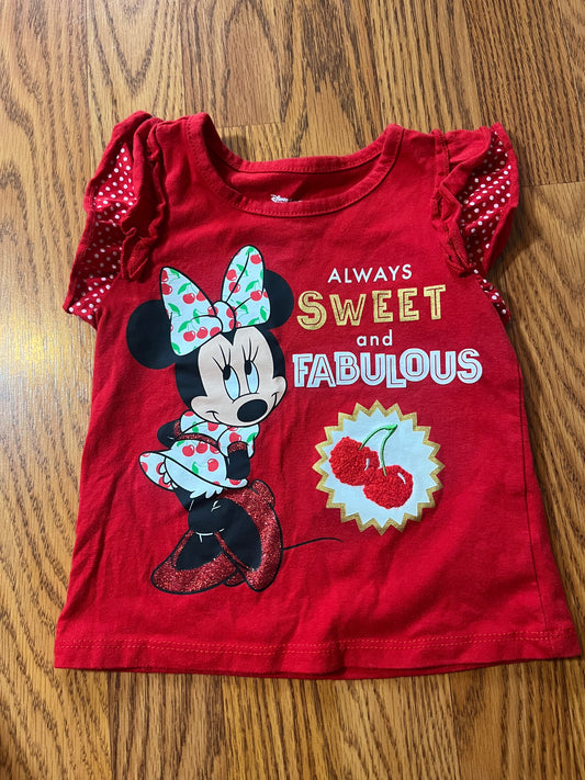 4t Minnie Mouse top (runs small!)