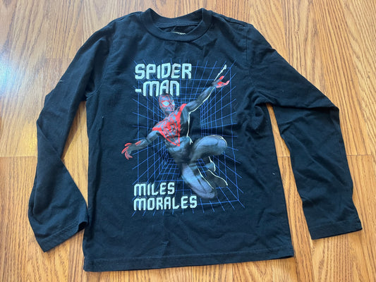 XS 4/5 boys marvel miles morales Spiderman top