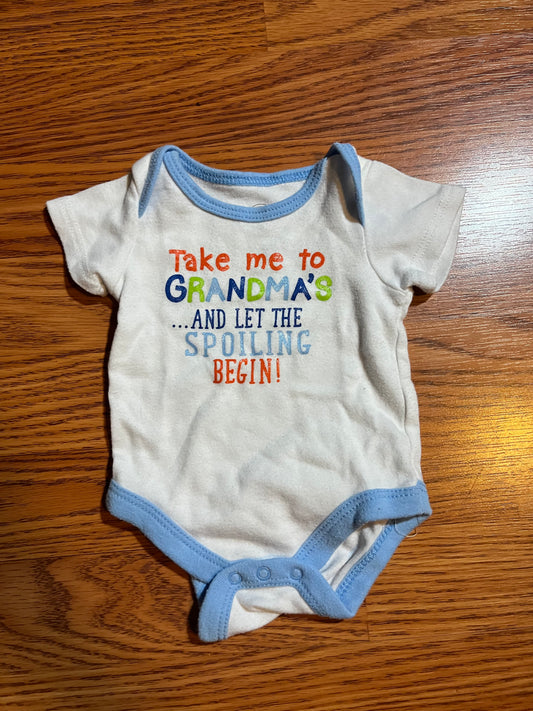 Newborn wonder nation onesie