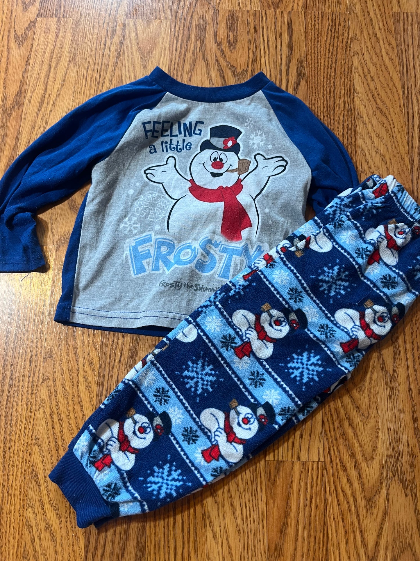 3t Frosty winter pj set
