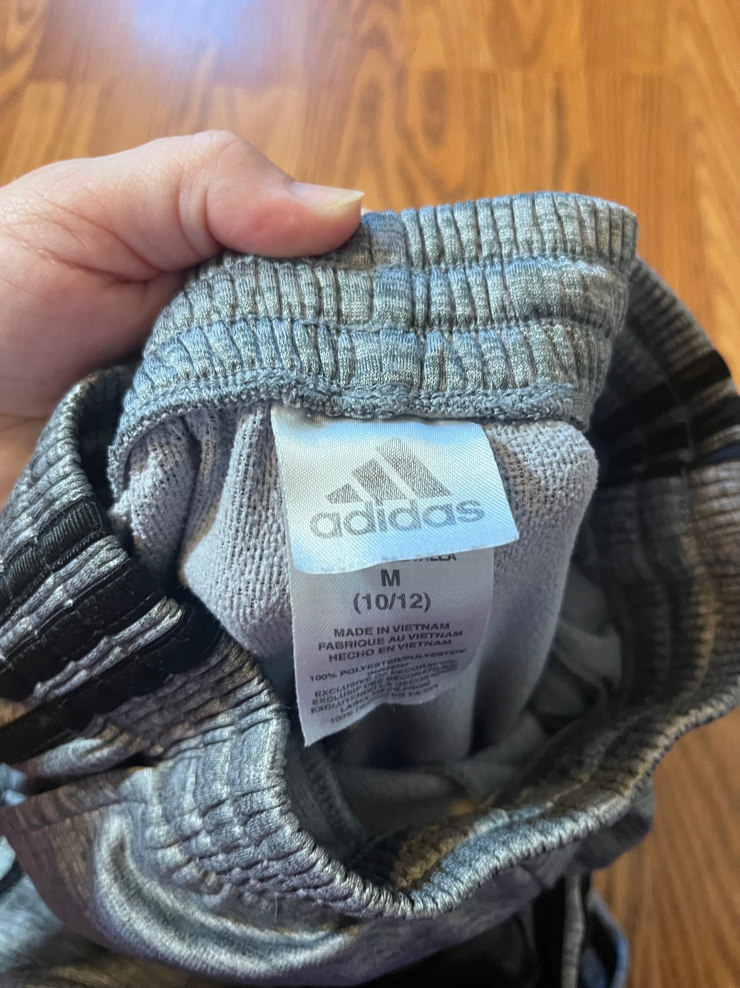 Adidas boys athletic pants size M 10/12