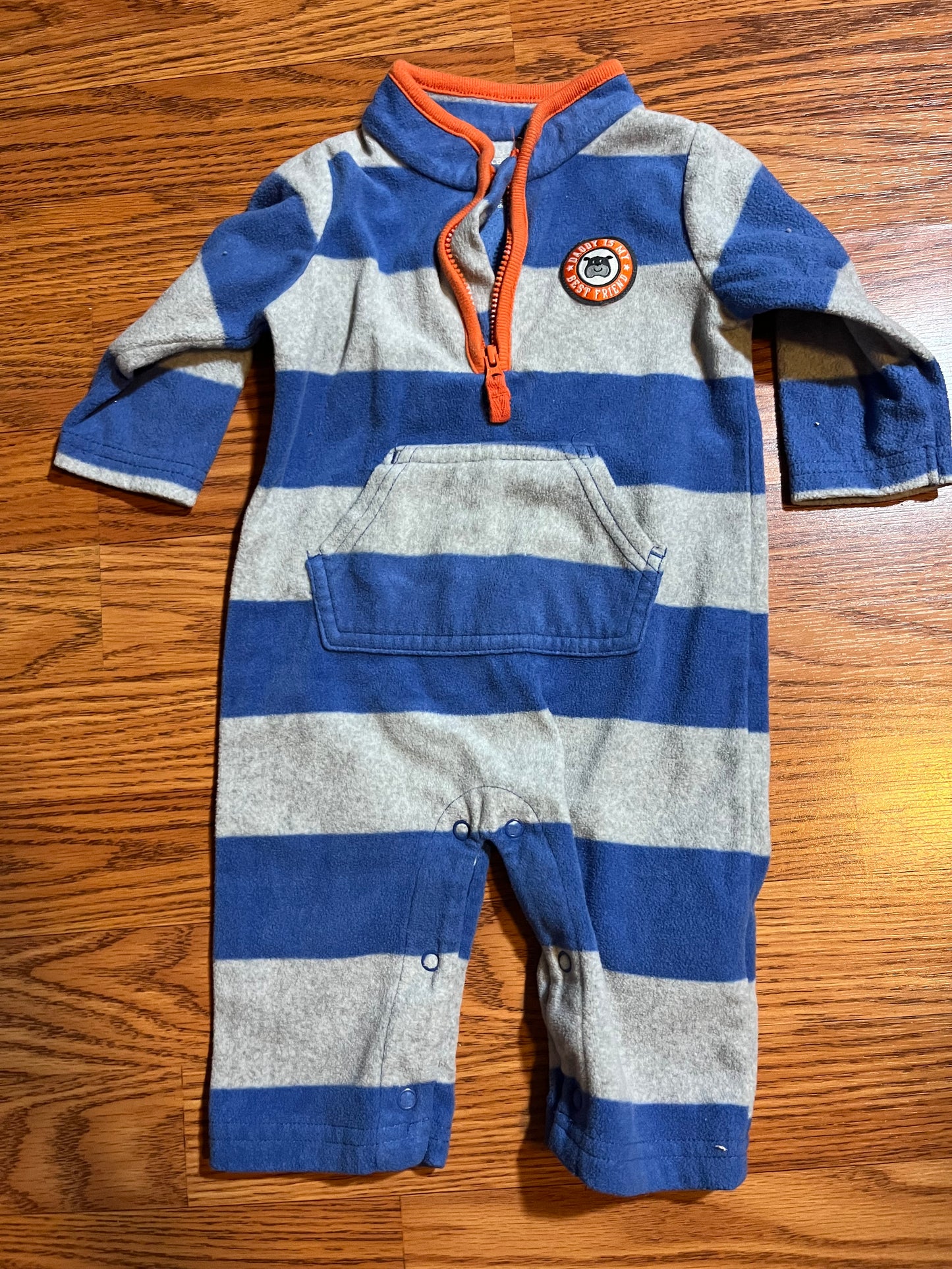 6 months carters fleece romper