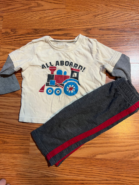 12 months jumping bean boys outfit