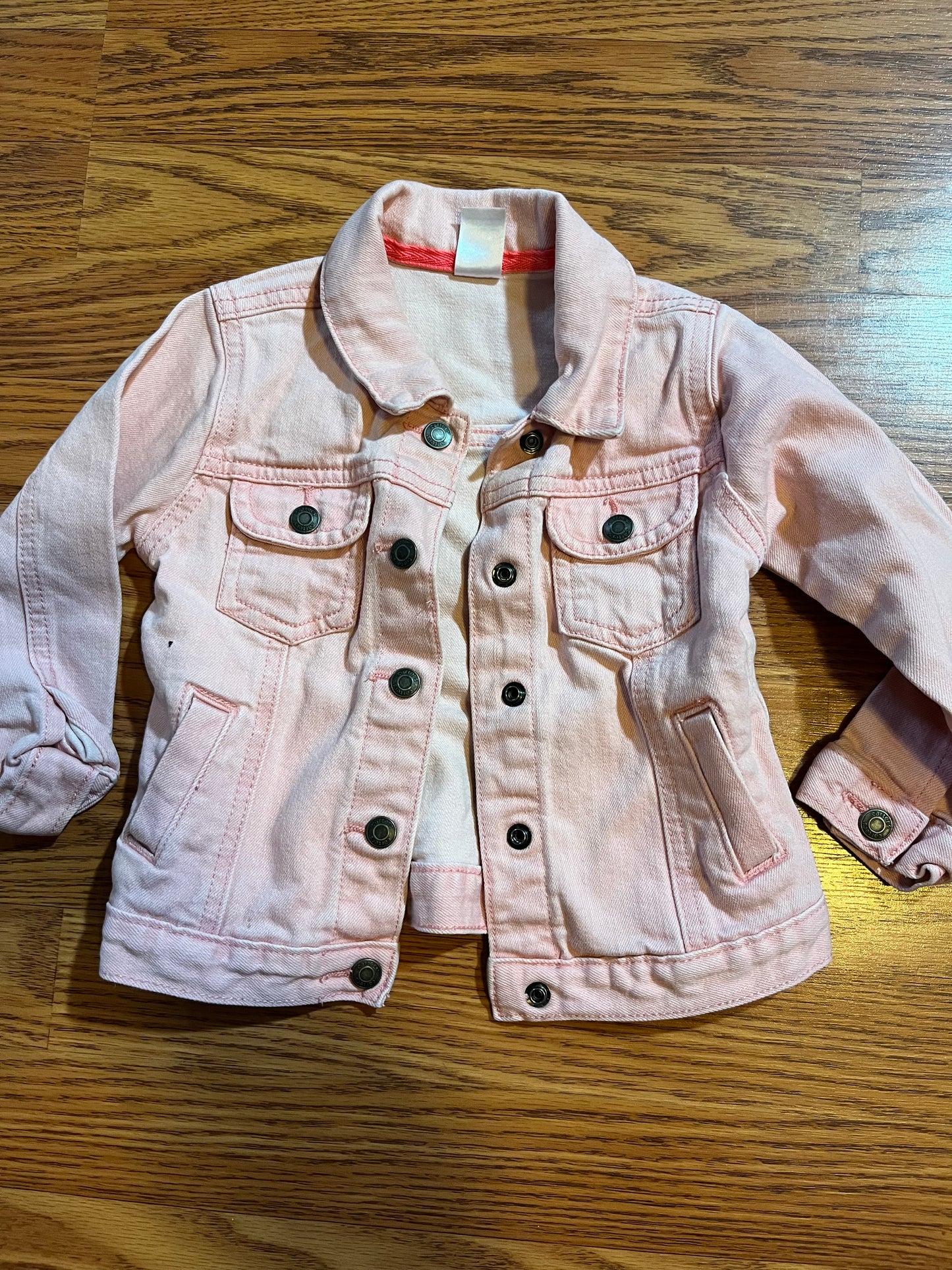 24 months carters pink Jean jacket