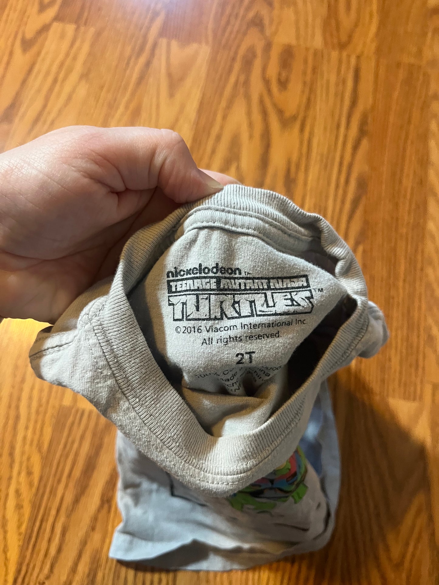 2t Ninja Turtles tshirt