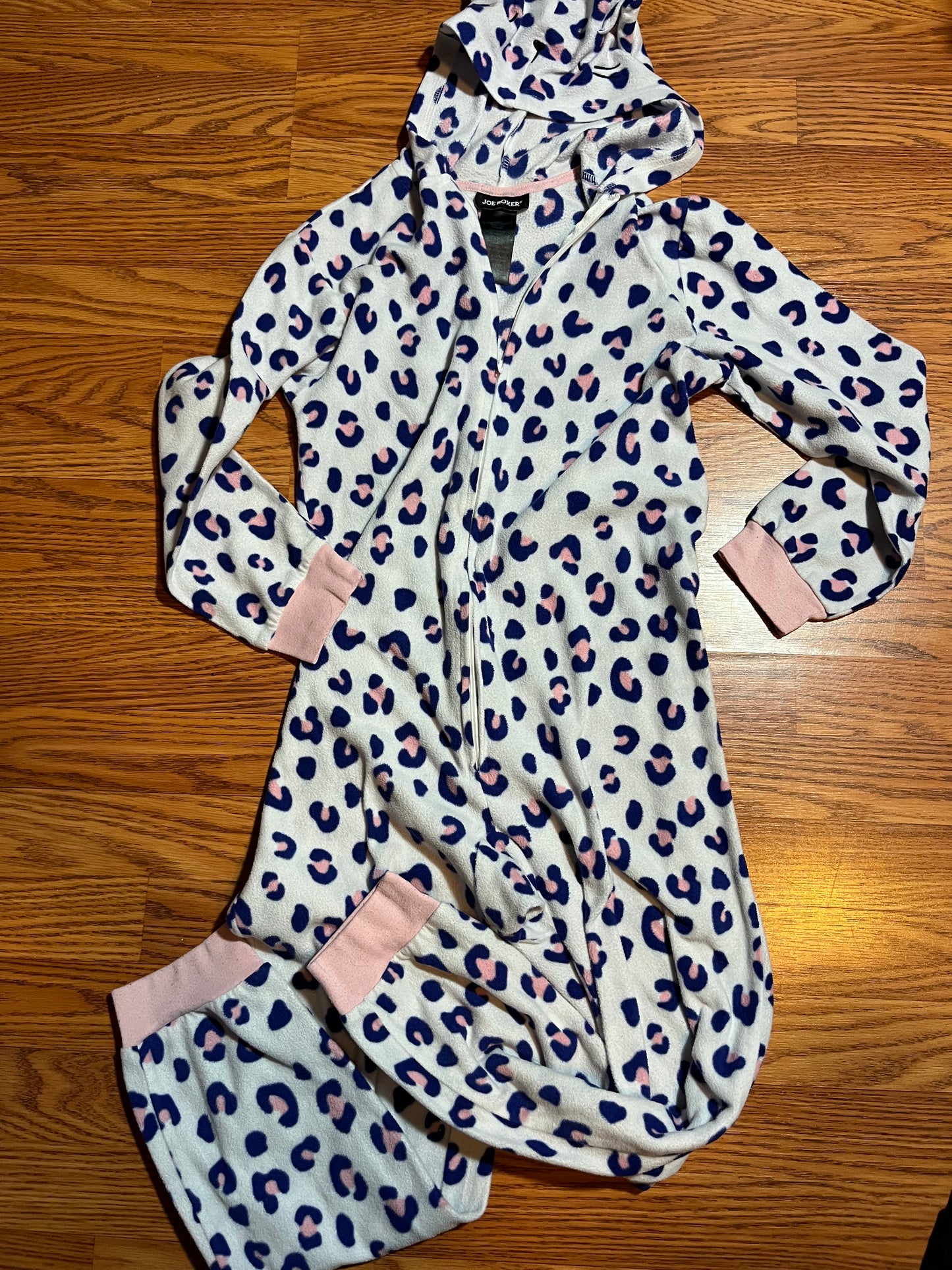 10/12 Joe boxes 1pc fleece pjs footless