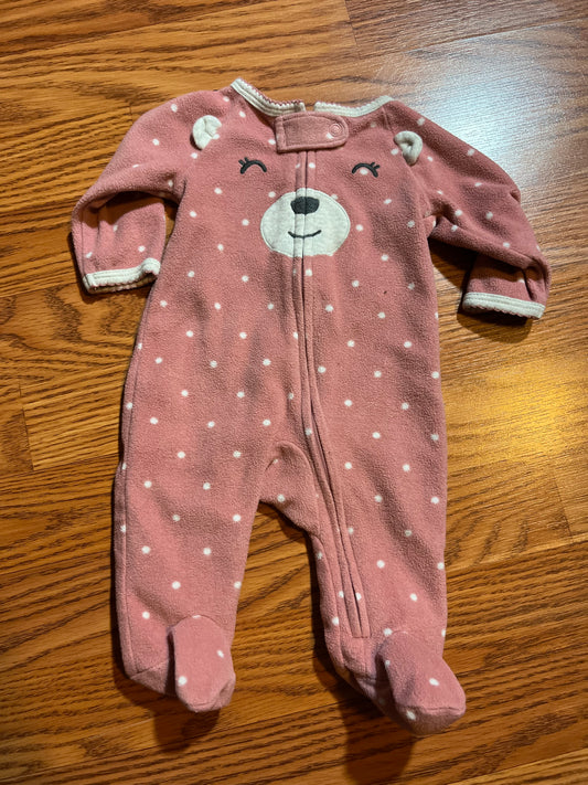 Newborn carters fleece sleeper