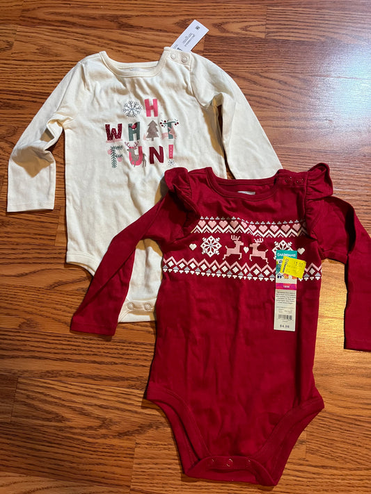 18 months Garanimals onesies (new with tags!)