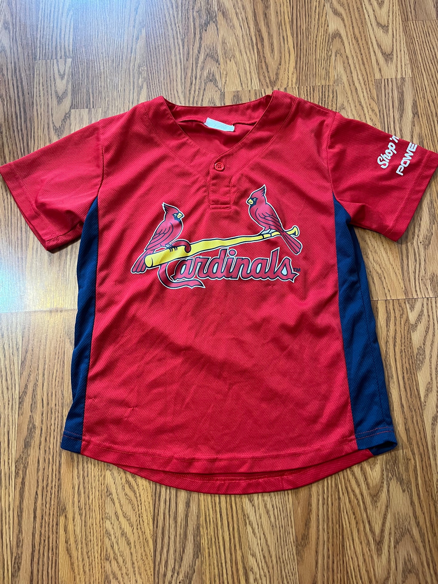 St Louis Cardinals boys Youth XL jersey (has a few snags but nothing major)
