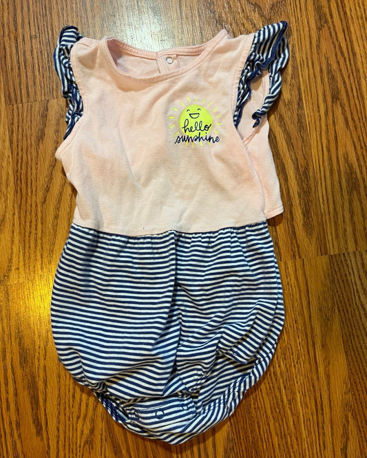 18 months baby girls Cat & jack bubble romper