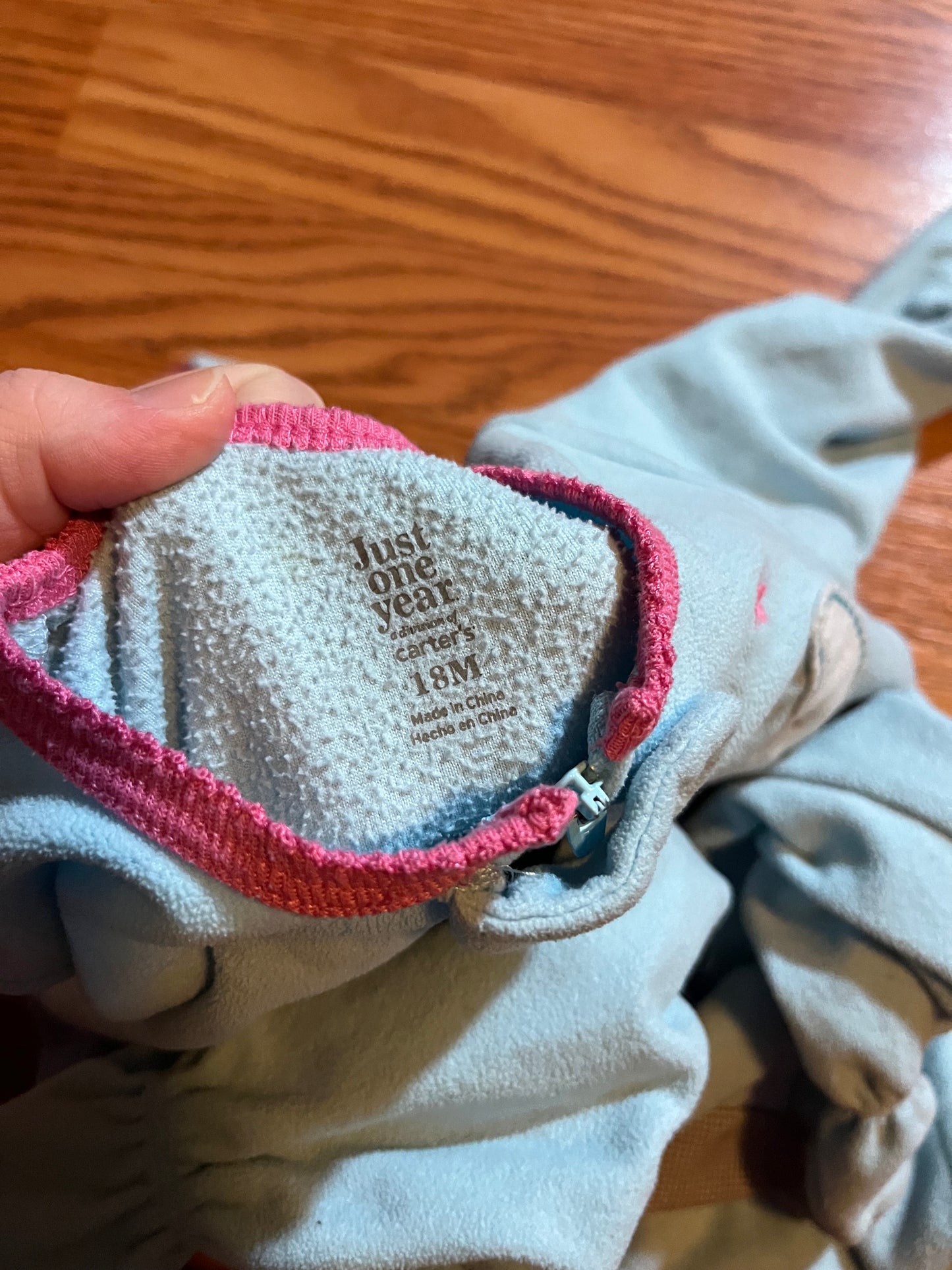 18 months fleece carters sleeper