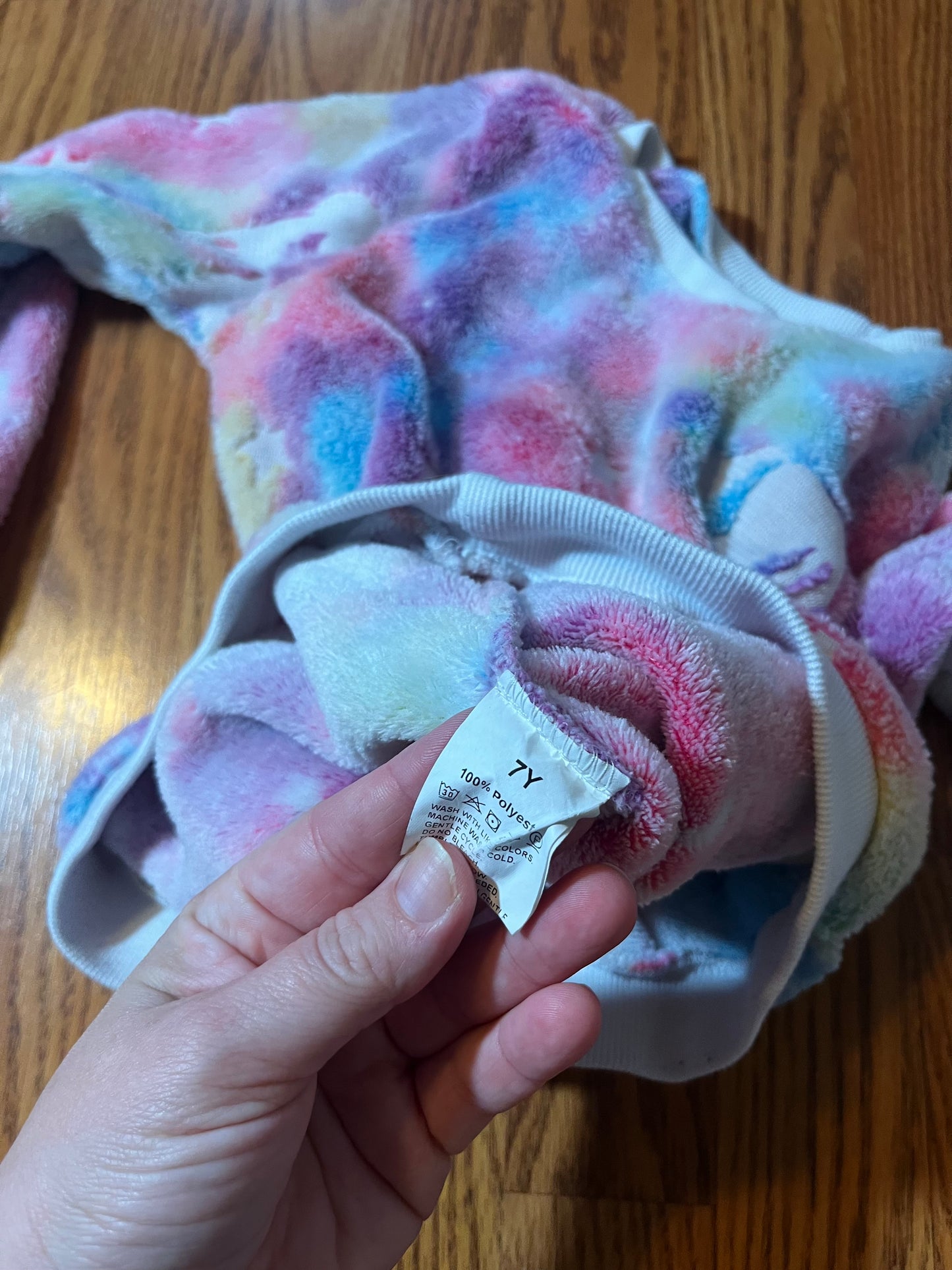 Girls 7Y no brand thin sweatshirt