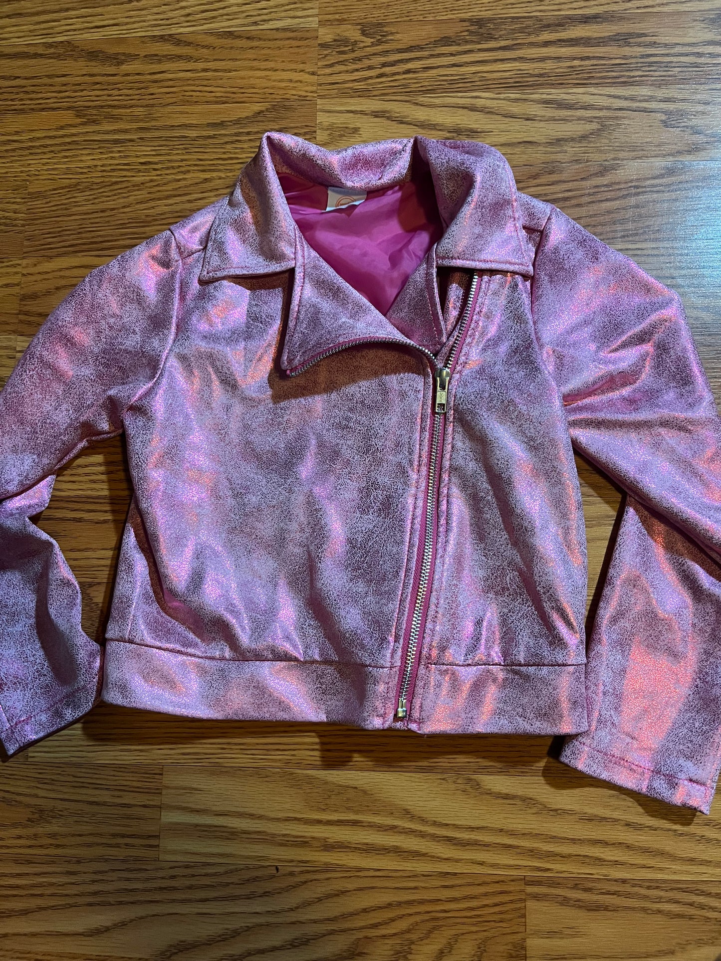 6/6x wonder nation pink girls lightweight jacket )