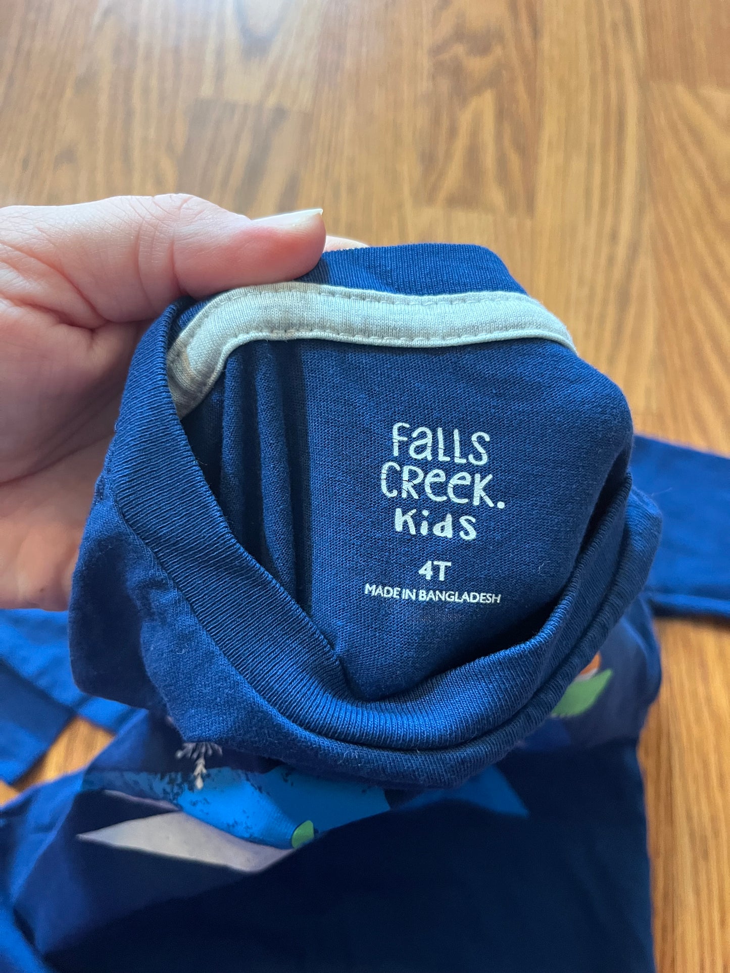 4t Fall Creek long sleeve top