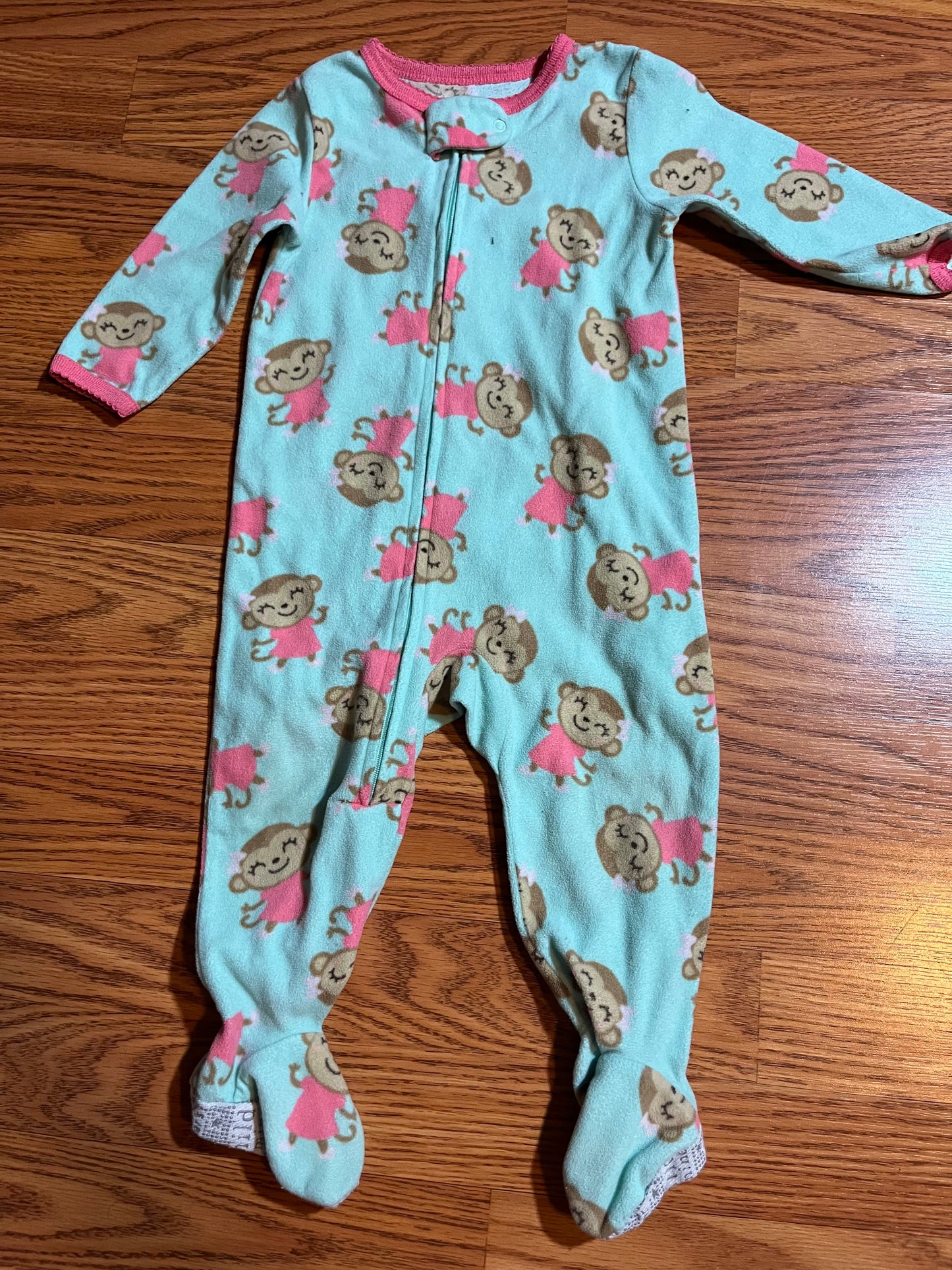 12 months carters fleece sleeper