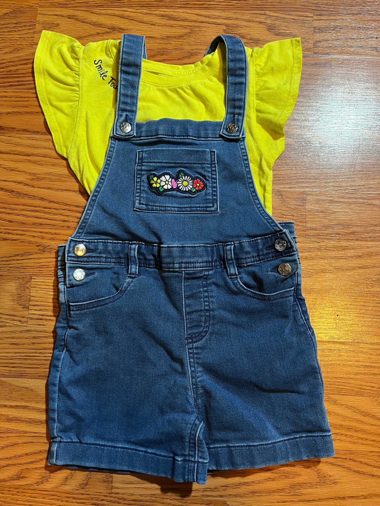 Garanimals size 6 overall shirt set