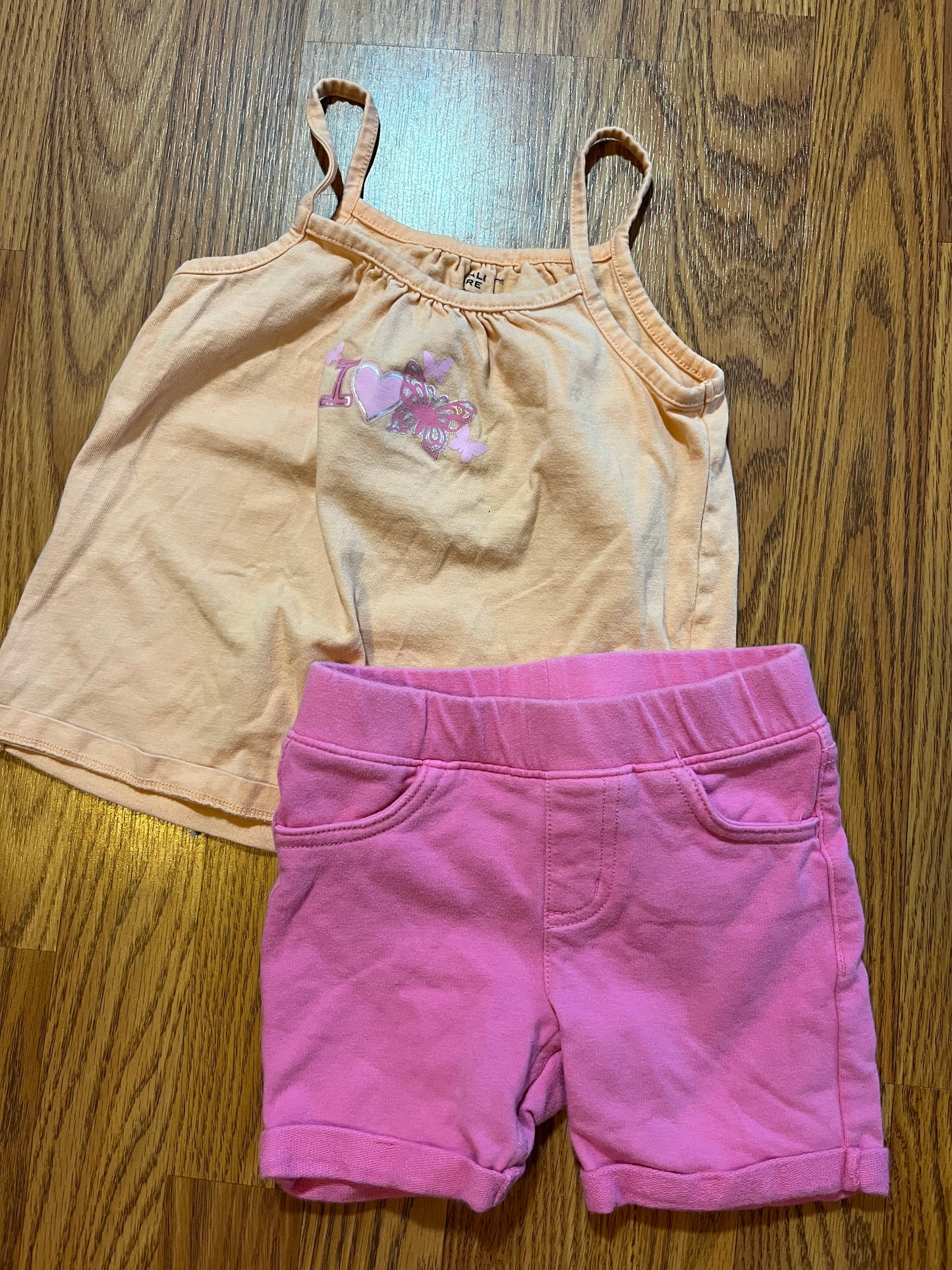 Size 5 jumping bean shorts / fall creek tank size 5t