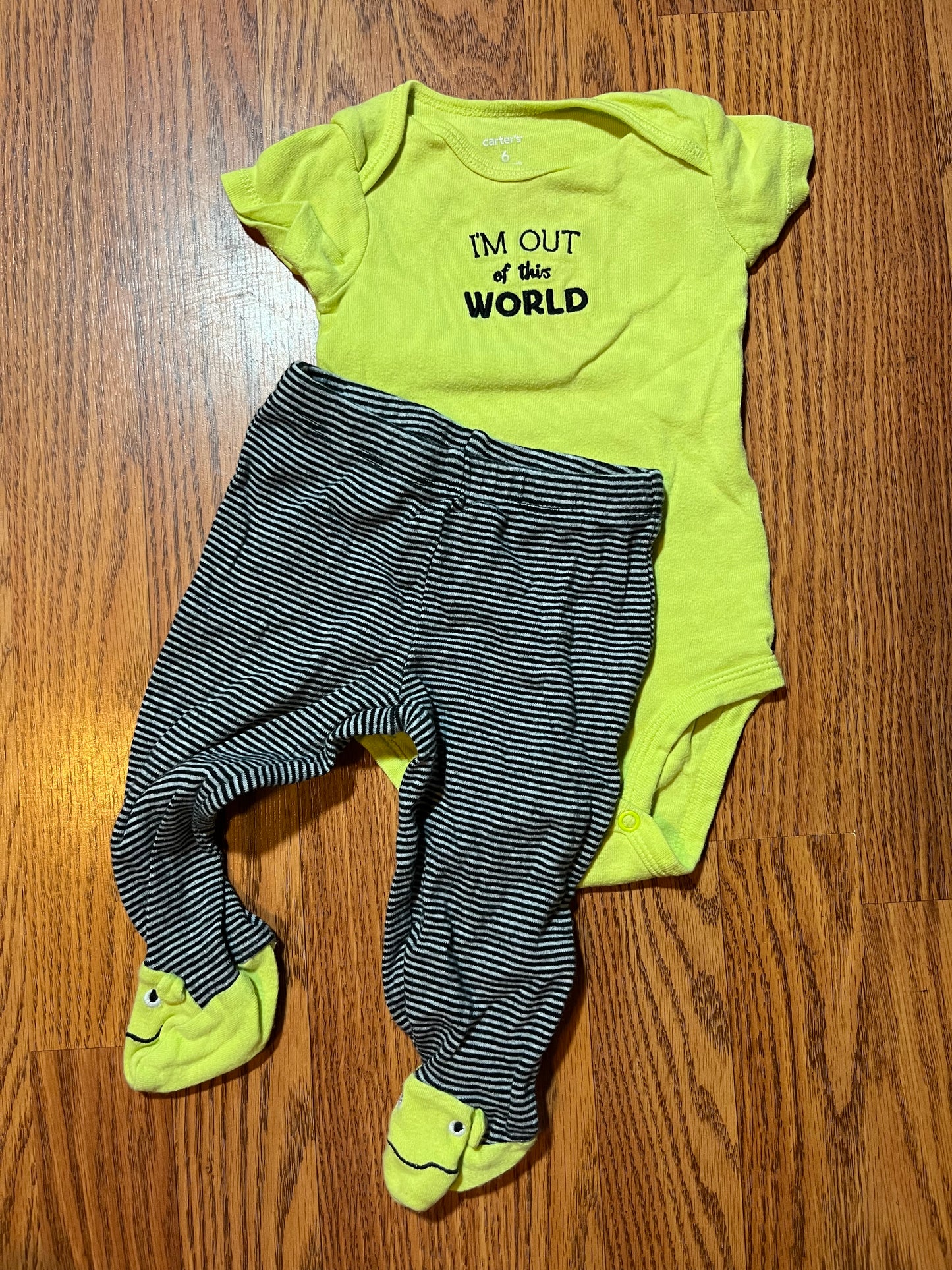 6 months carters outfit