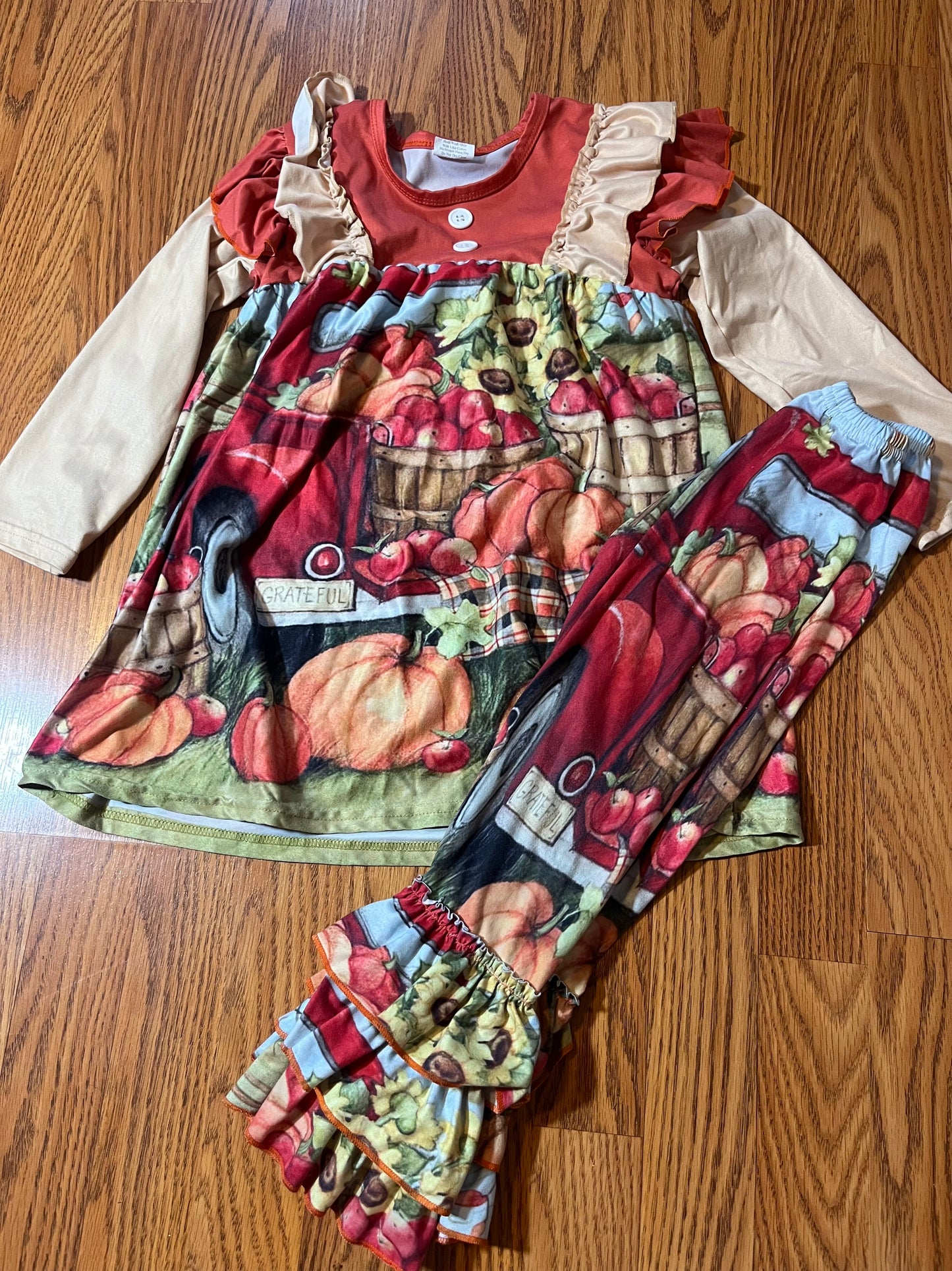 Girls 5/6 Boutique fall outfit