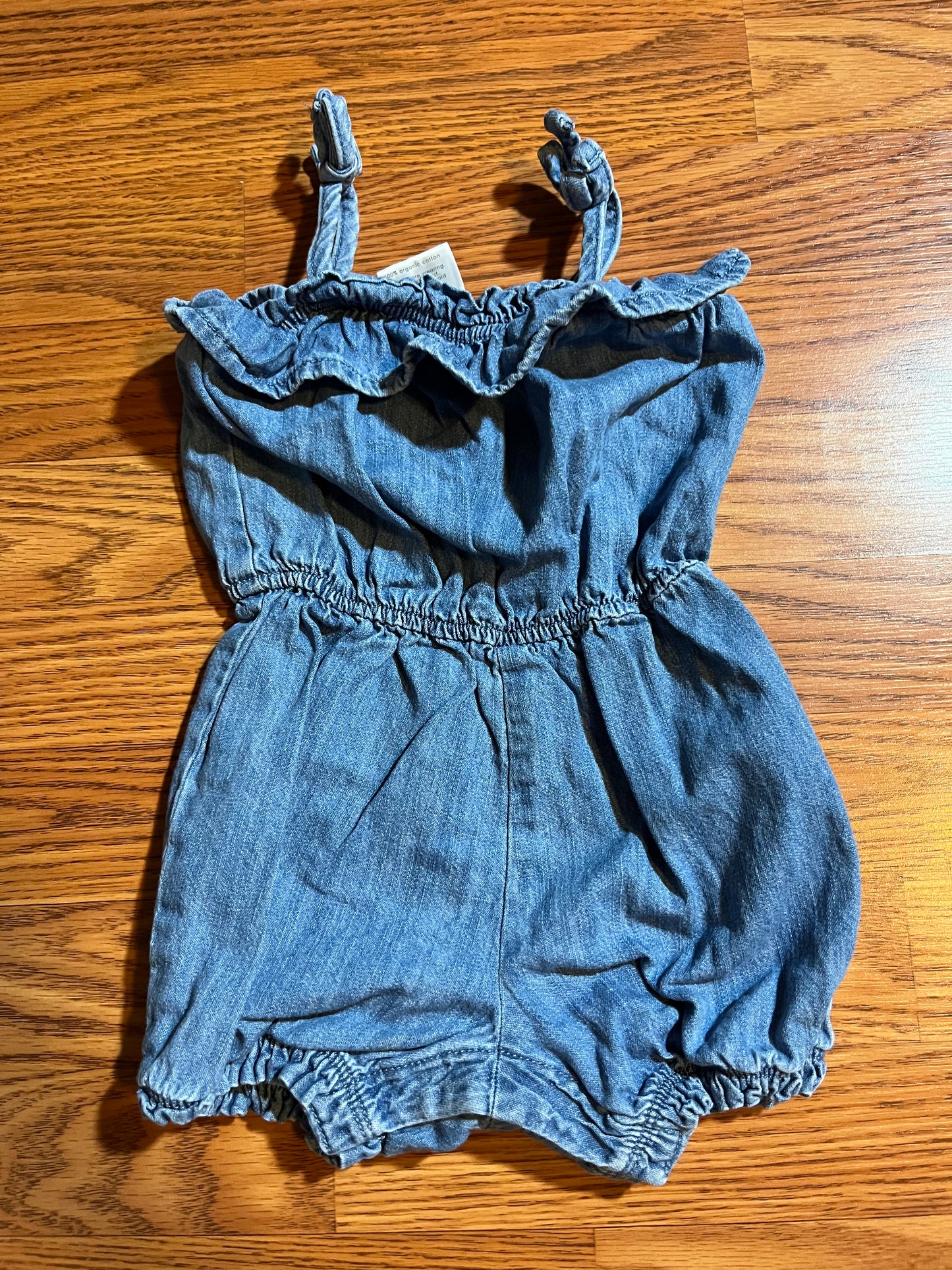 18 months little co Jean romper