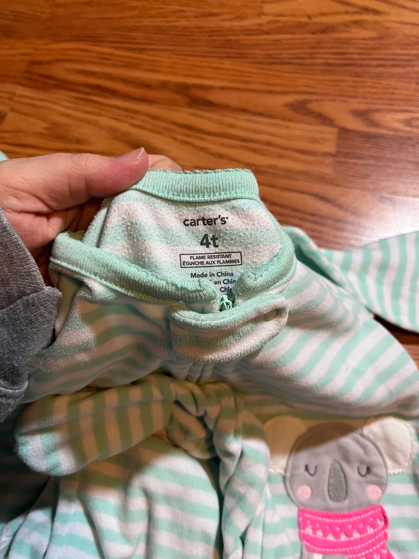 4t Carters Fleece sleeper