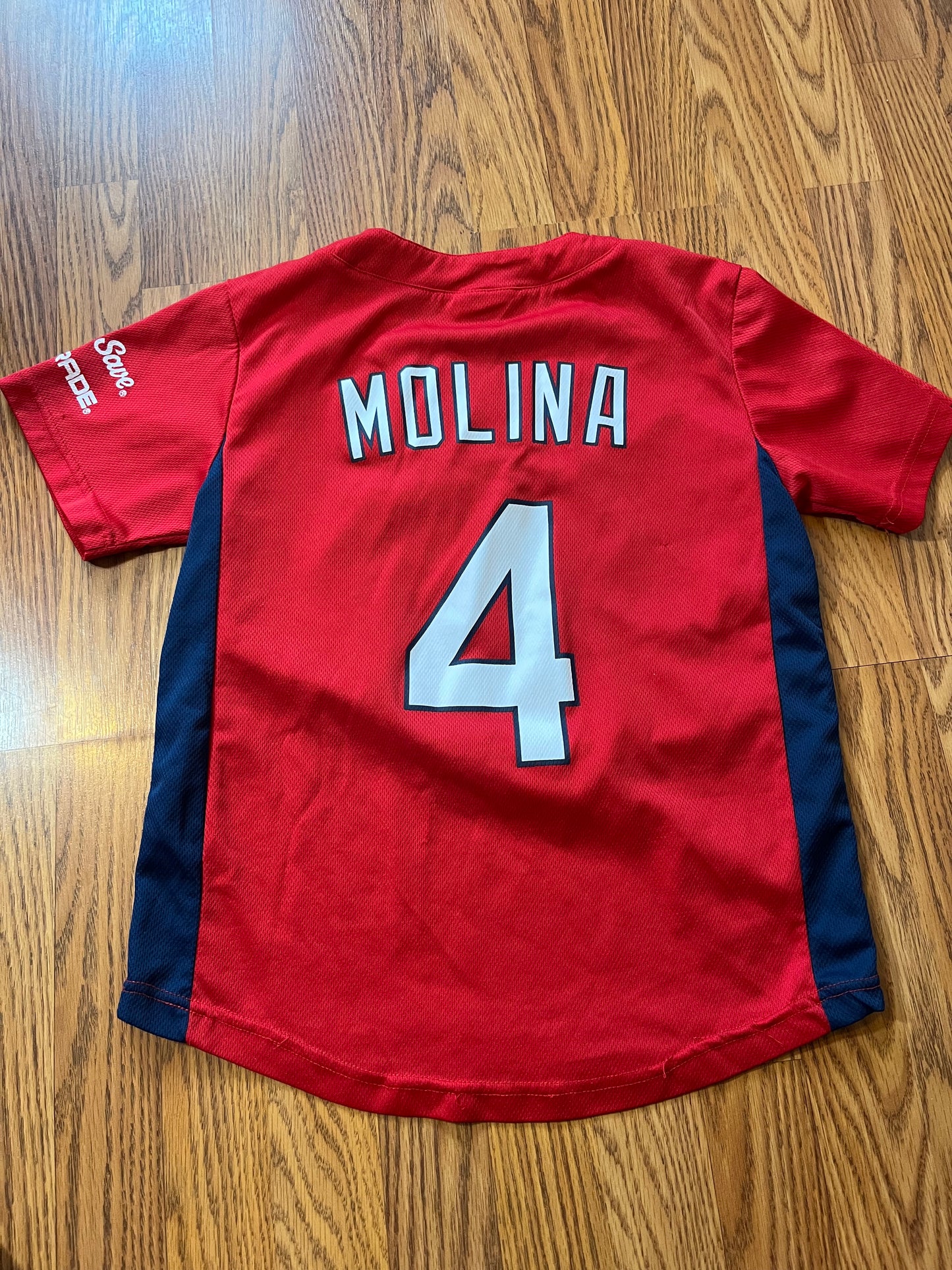 St Louis Cardinals boys Youth XL jersey (has a few snags but nothing major)
