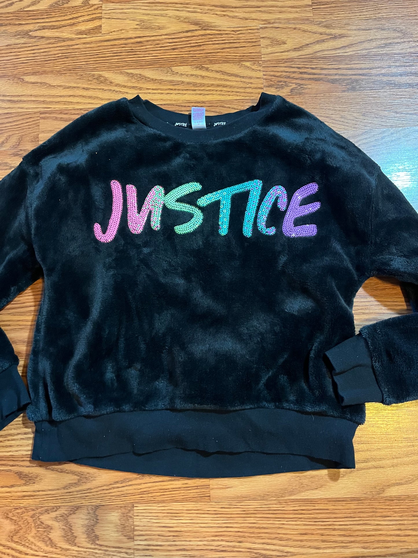 12/14 justice super soft sweatshirt