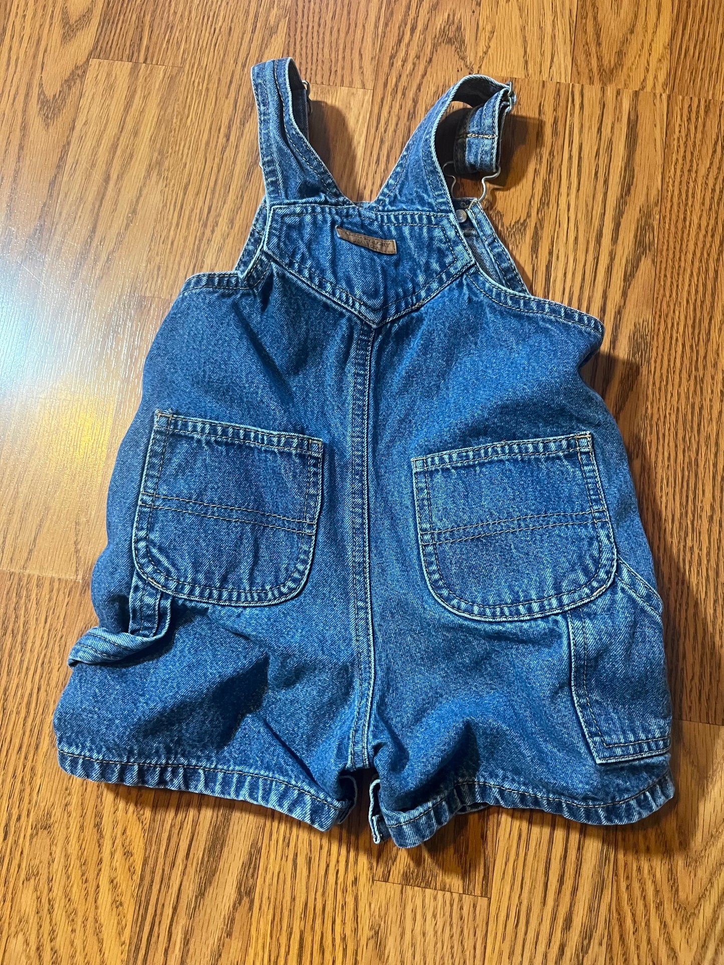 18 months shorts overalls faded glory