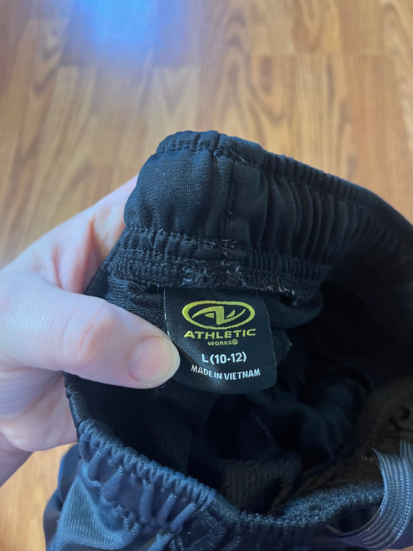 10/12 Athletic works pants ( has wear on knee as shown but no holes!)