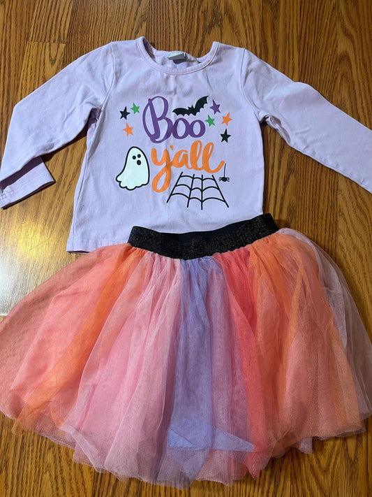 Dash of Glitter girls Halloween set size 3t