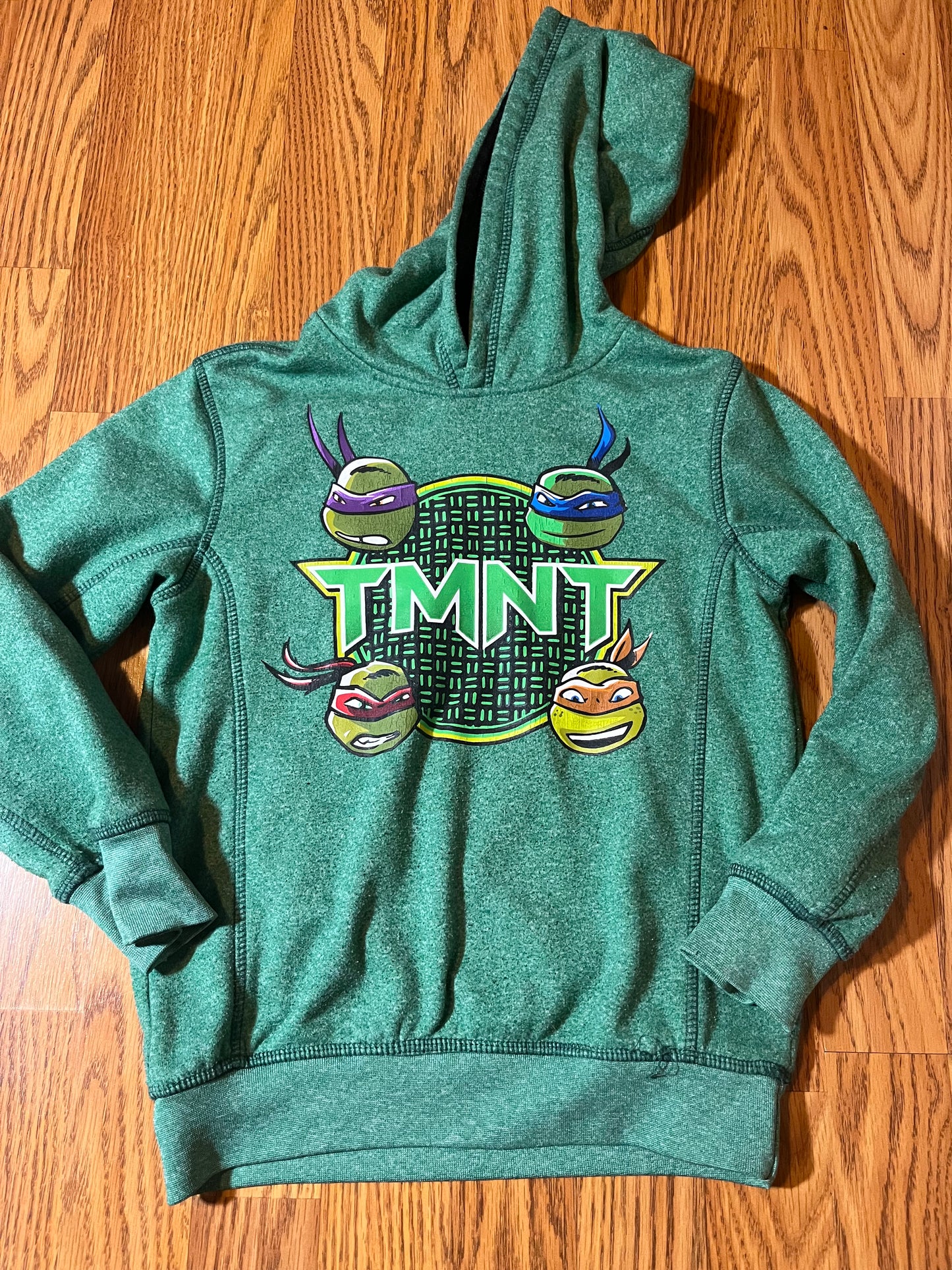 5/6 Ninja Turtles hoodie (has washer wear)