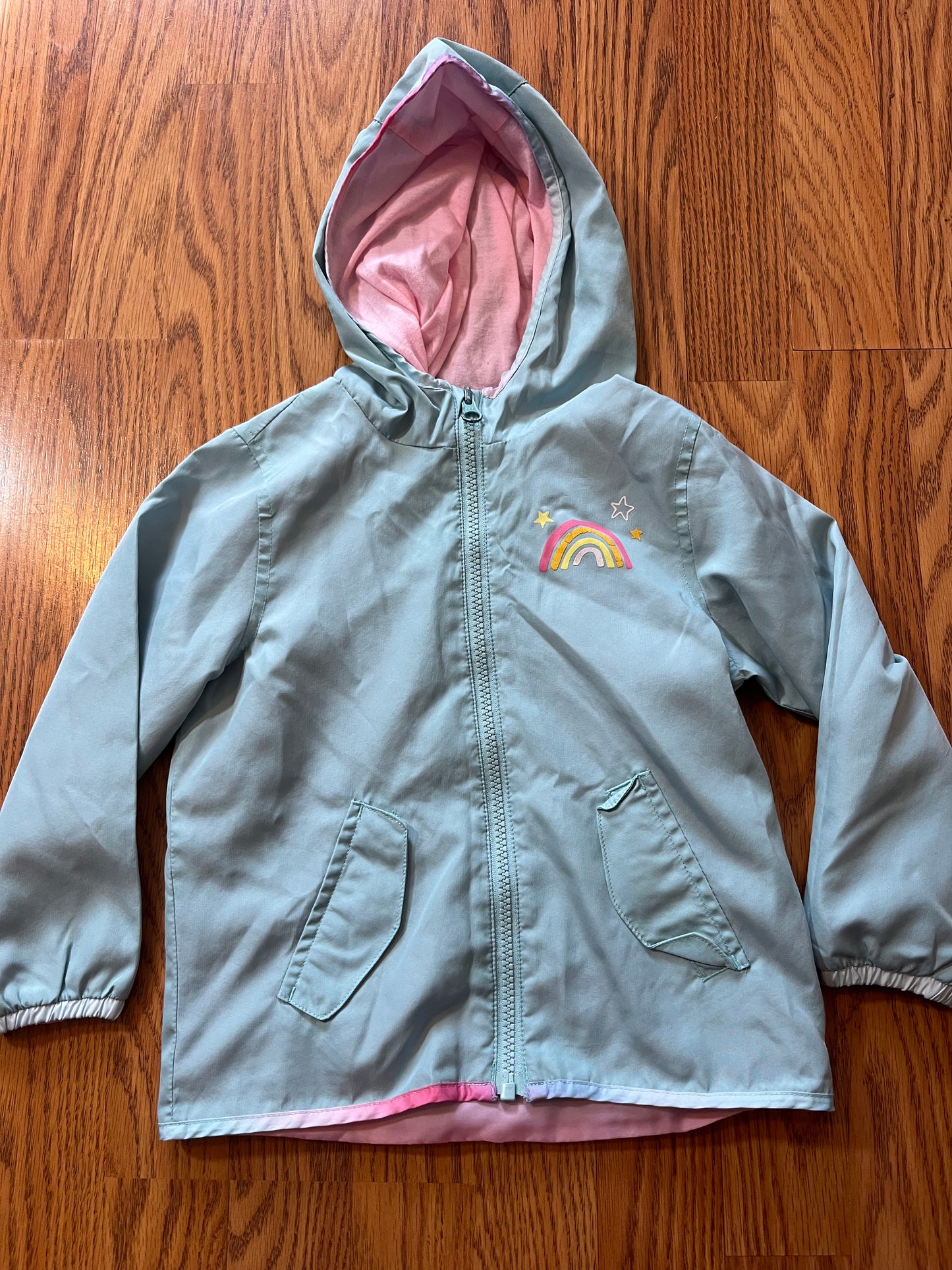 3t Carters windbreaker jacket ( washer wear on rainbow as shown in extra photo)