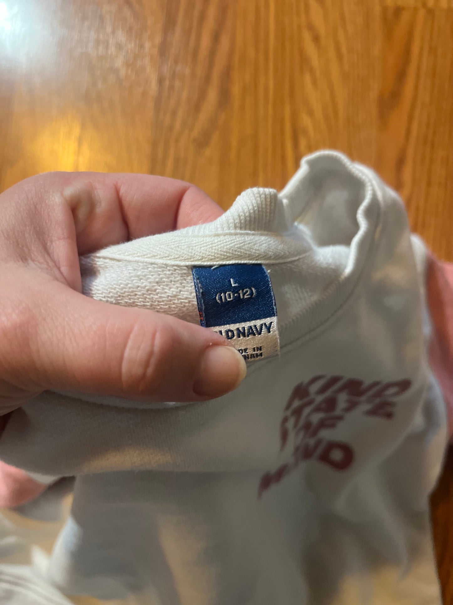 Old Navy size 10/12 sweatshirt