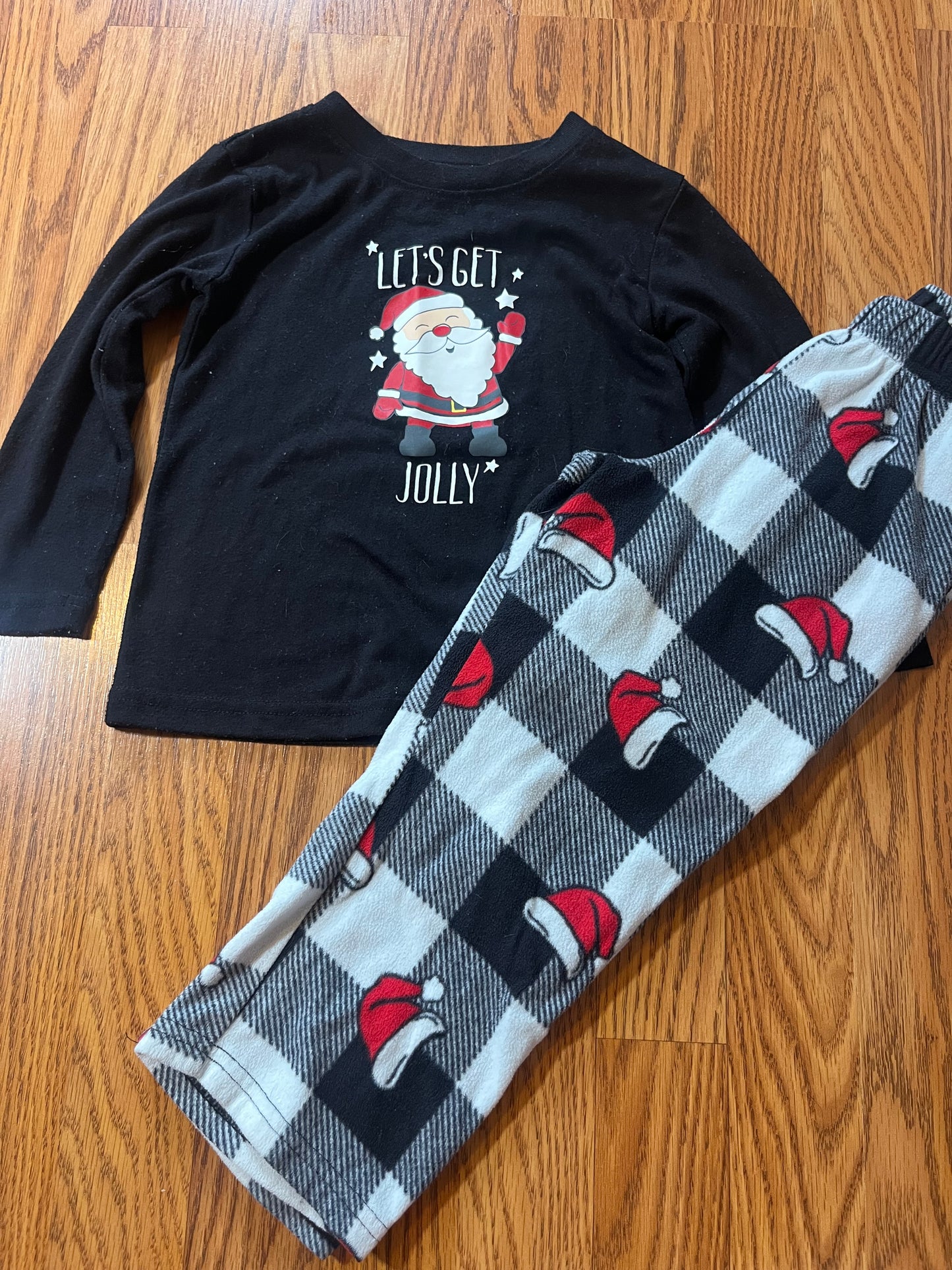 3t Christmas holiday pj set