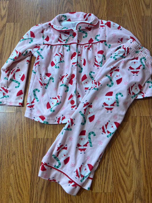3t Carters girls Christmas pj set