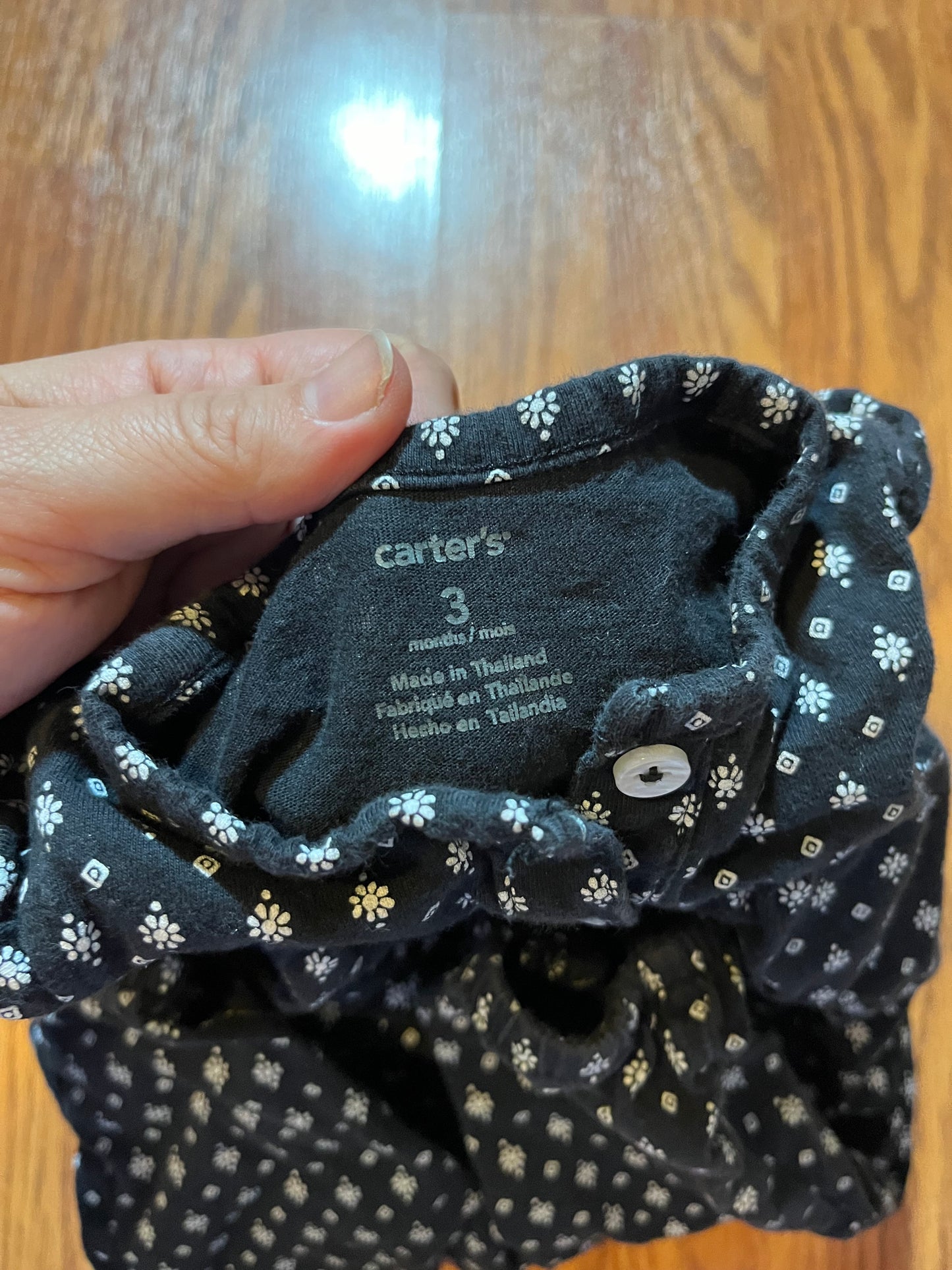 3 months carters romper