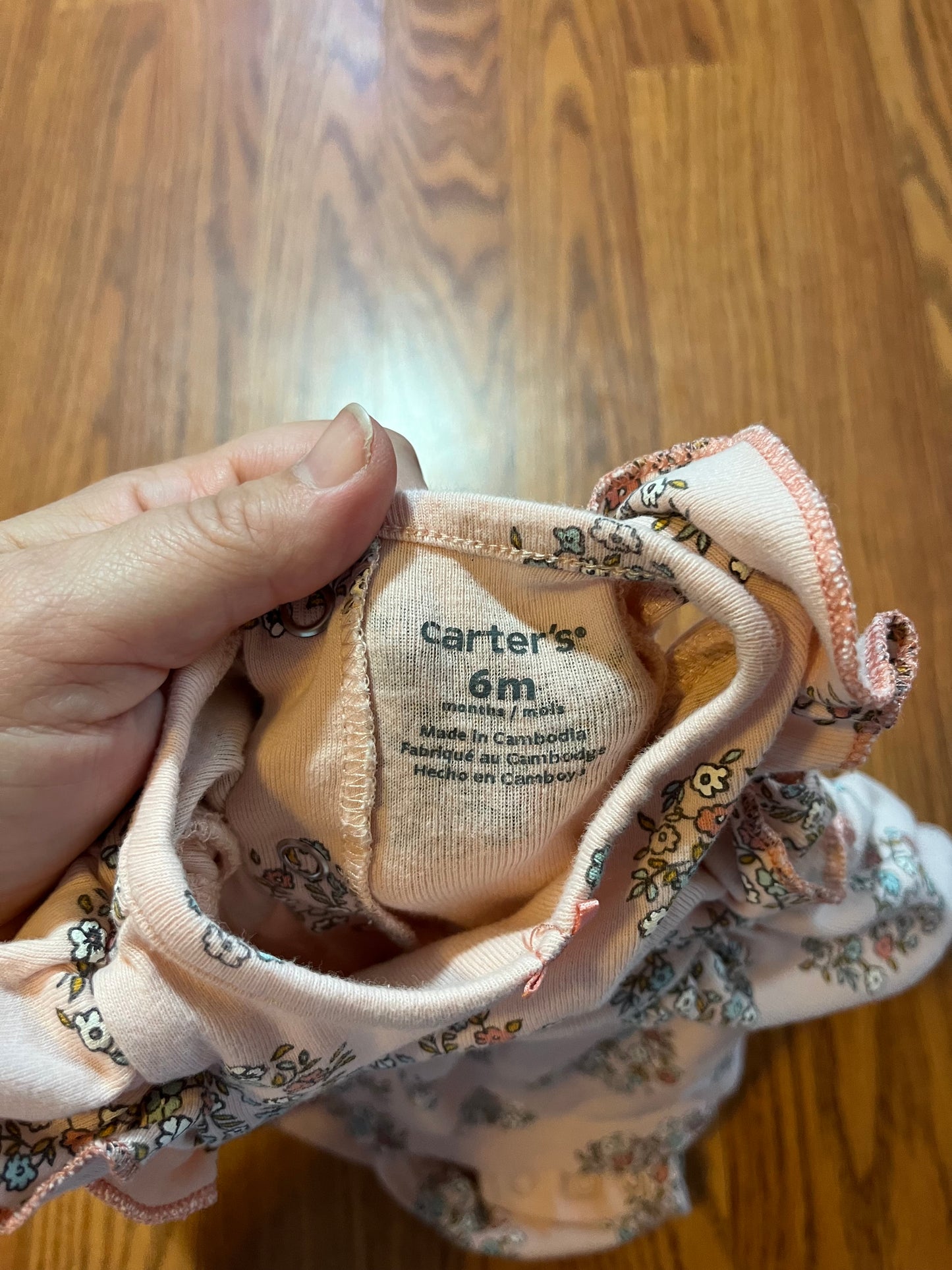 6 months carters romper dress